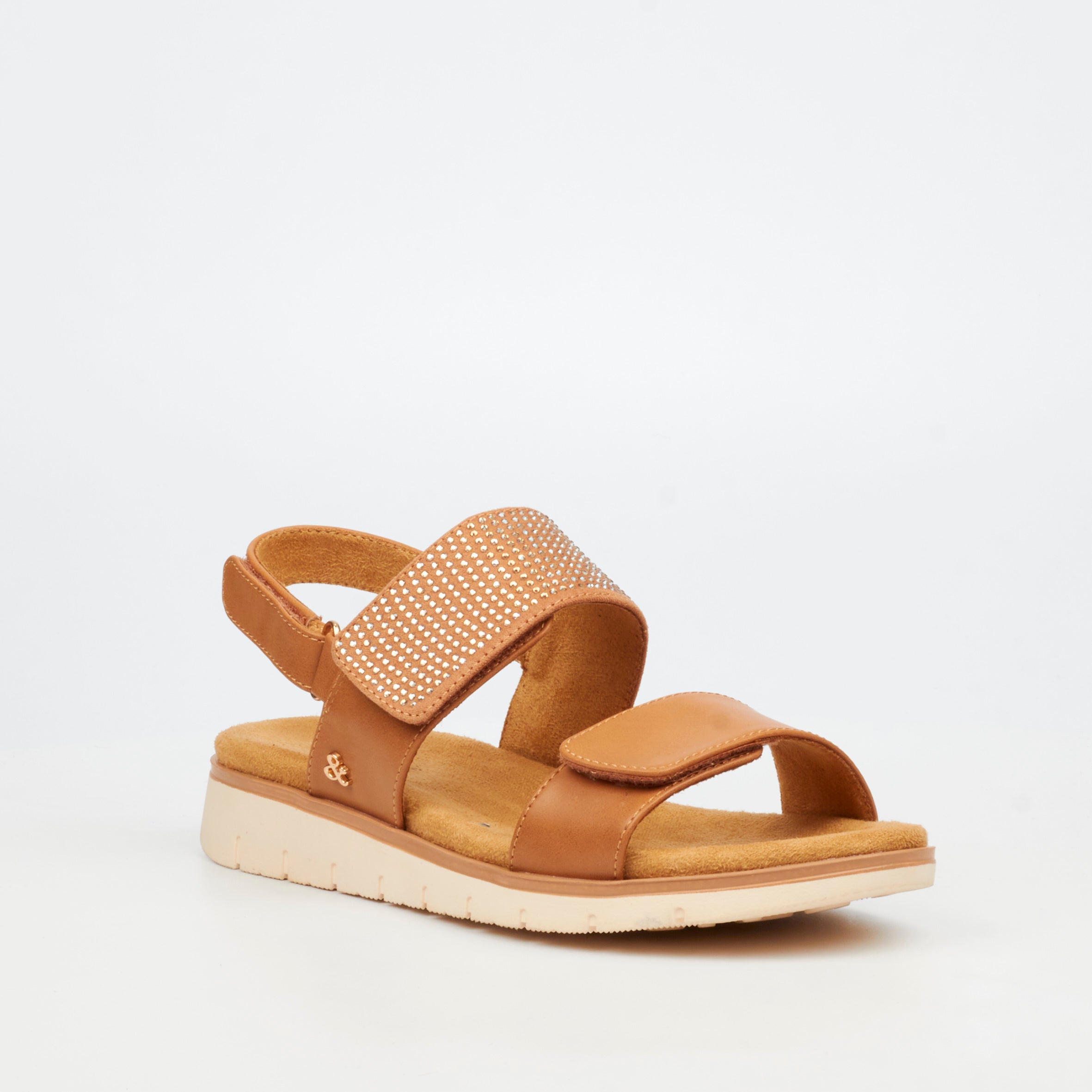 Heart & Sole Adley 1 Sandal - Camel footwear Heart & Sole