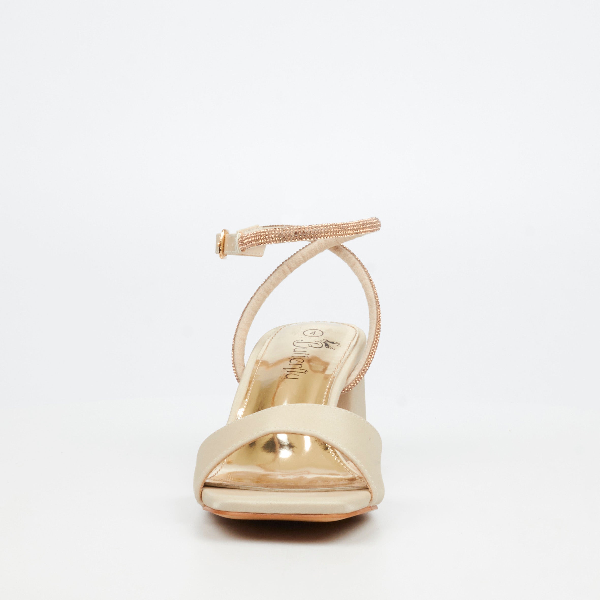 Butterfly Feet Alaine 1 Heel - Champagne footwear Butterfly Feet