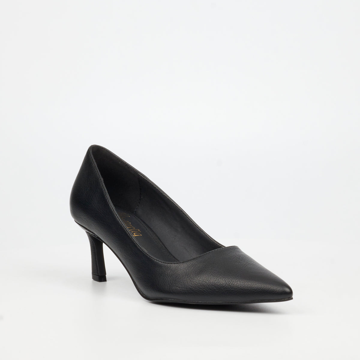 Butterfly Feet Angelica 1 Court - Black footwear Butterfly Feet