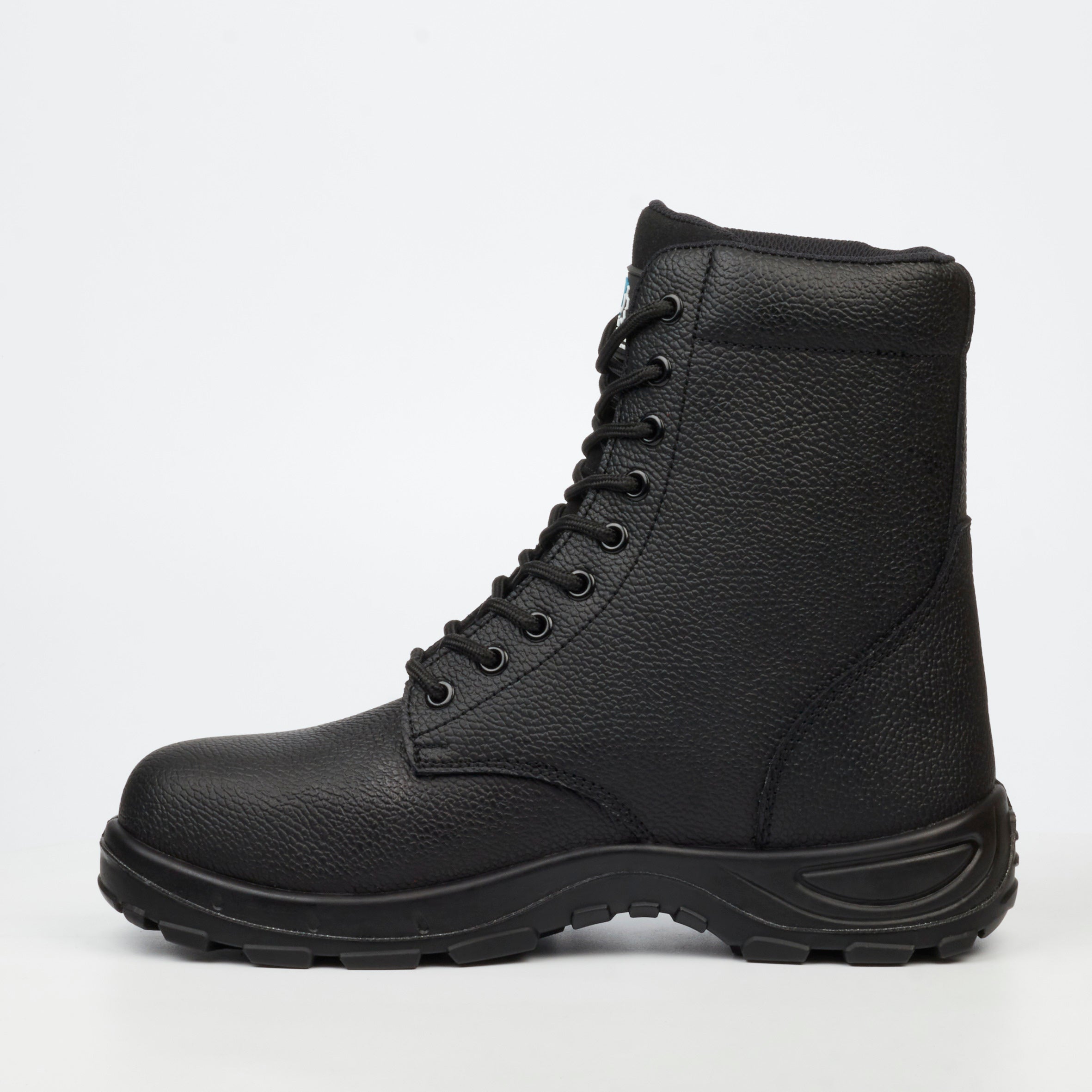Grittgear Assalt 1 Genuine Leather Ankle Boot - Black safety Grittgear