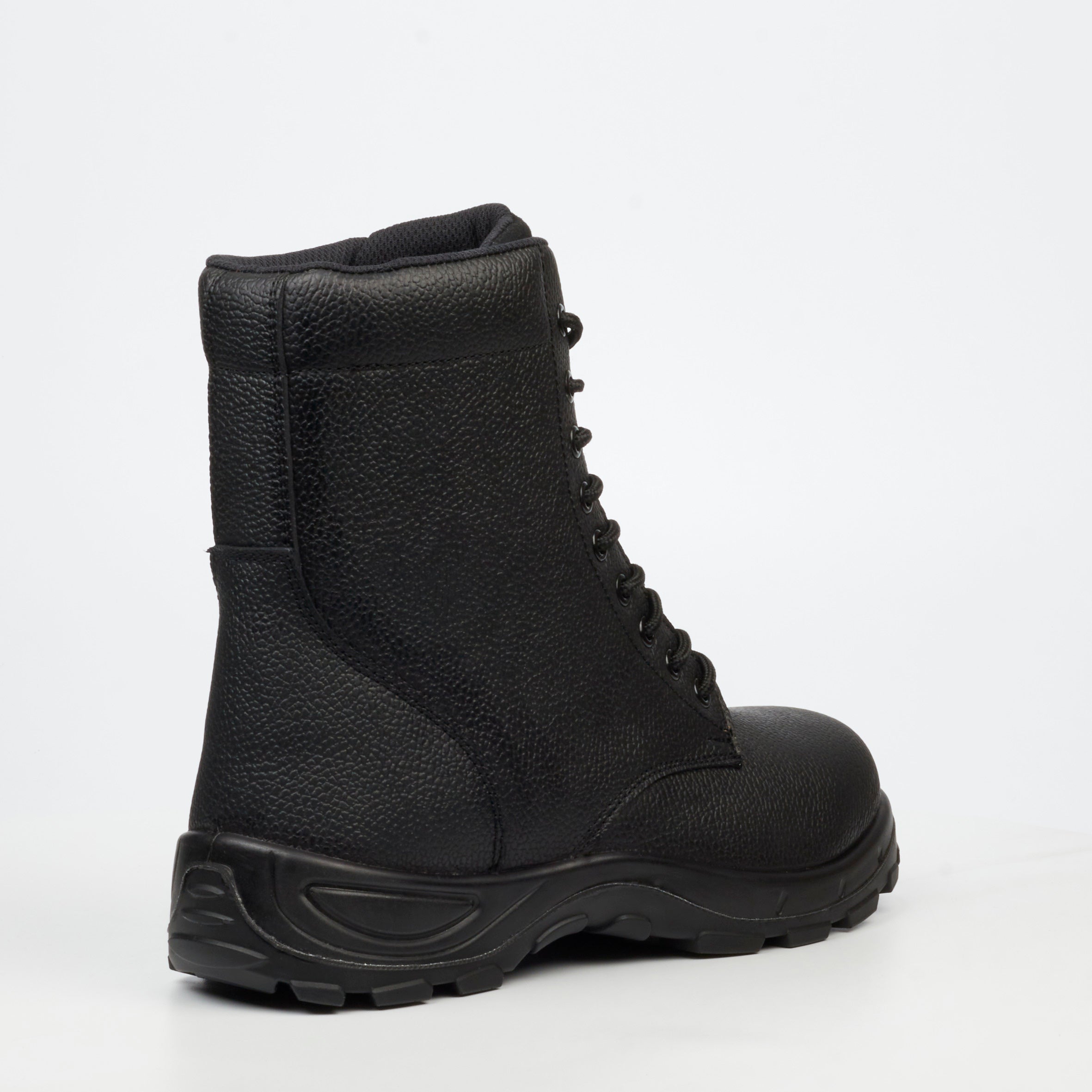 Grittgear Assalt 1 Genuine Leather Ankle Boot - Black safety Grittgear