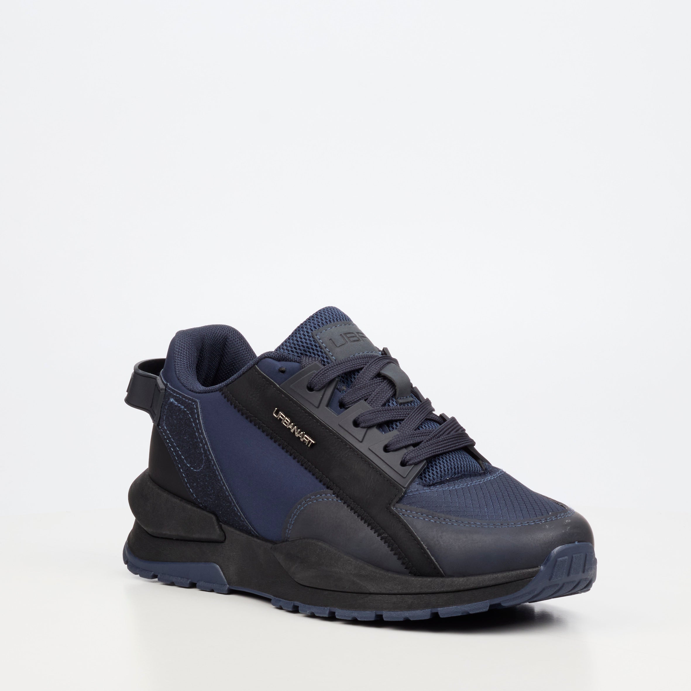 Urbanart Athene 3 Faux Nubuck Sneaker - Navy footwear UBRT