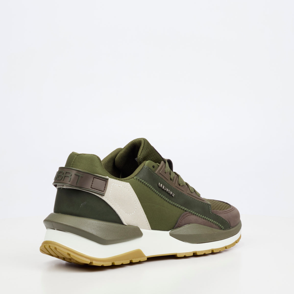 Urbanart Athene 3 Faux Nubuck Sneaker - Olive footwear UBRT