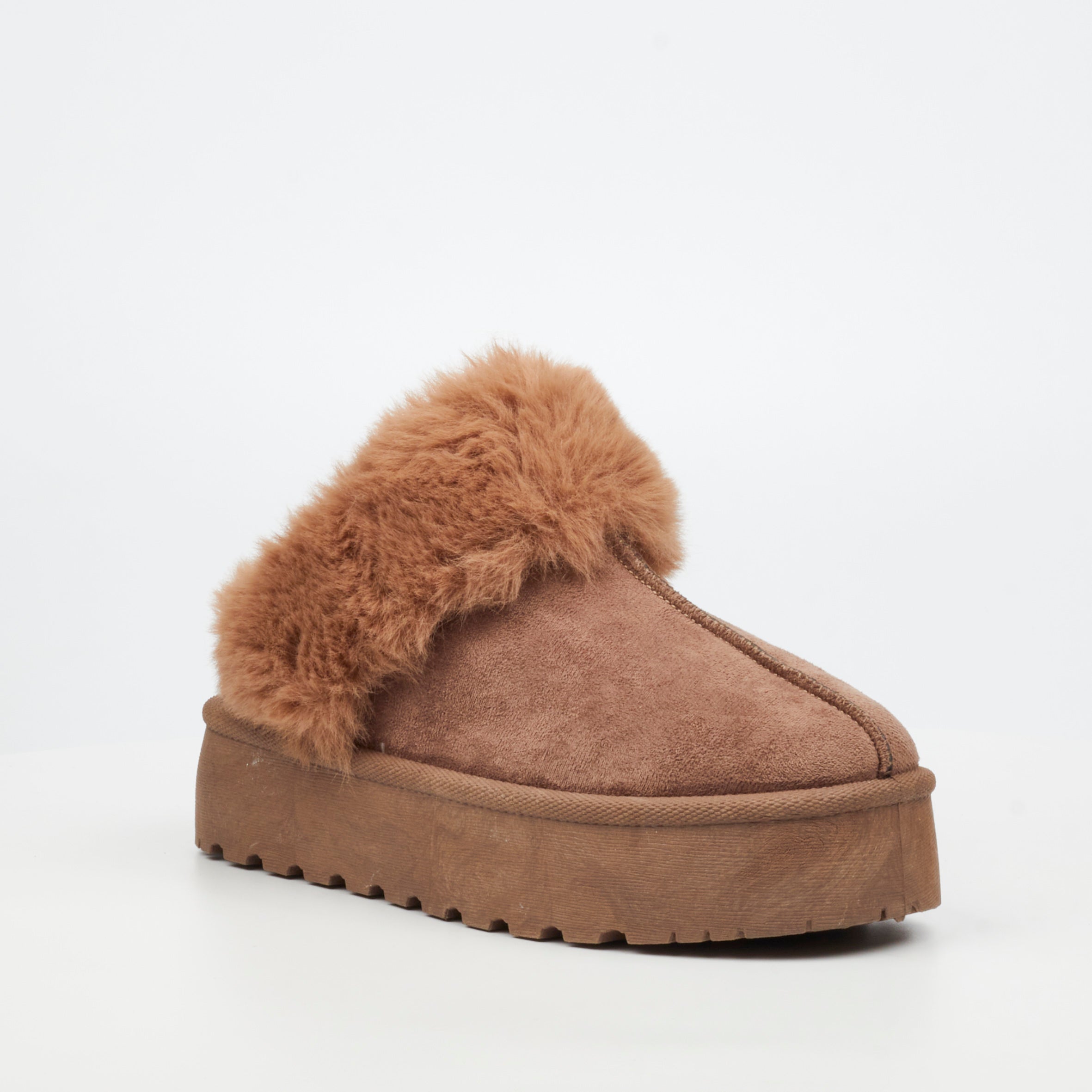 Miss Black Bae 10 Slipper - Taupe footwear Miss Black