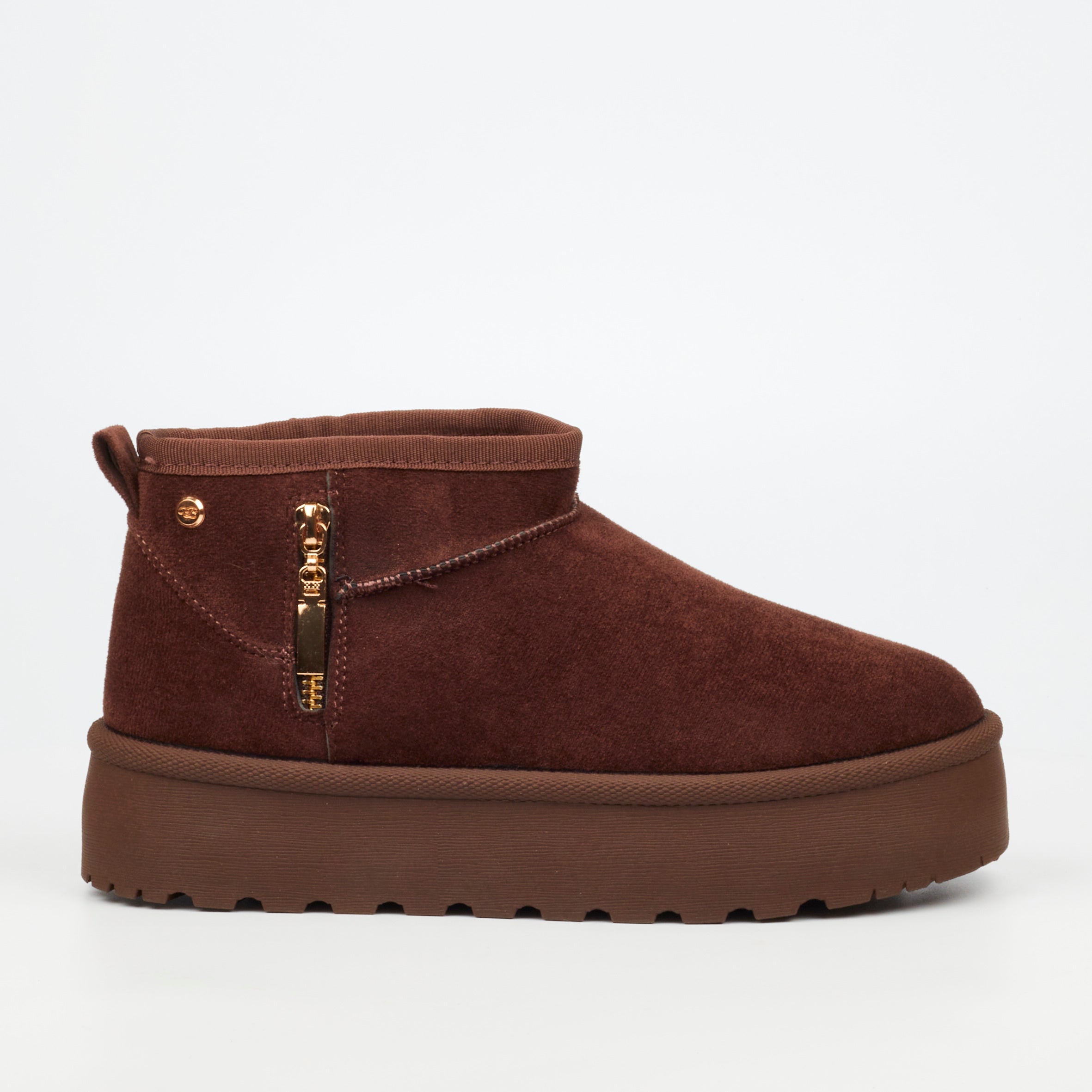 Miss Black Bae 9 Ankle Boot - Chocolate footwear Miss Black