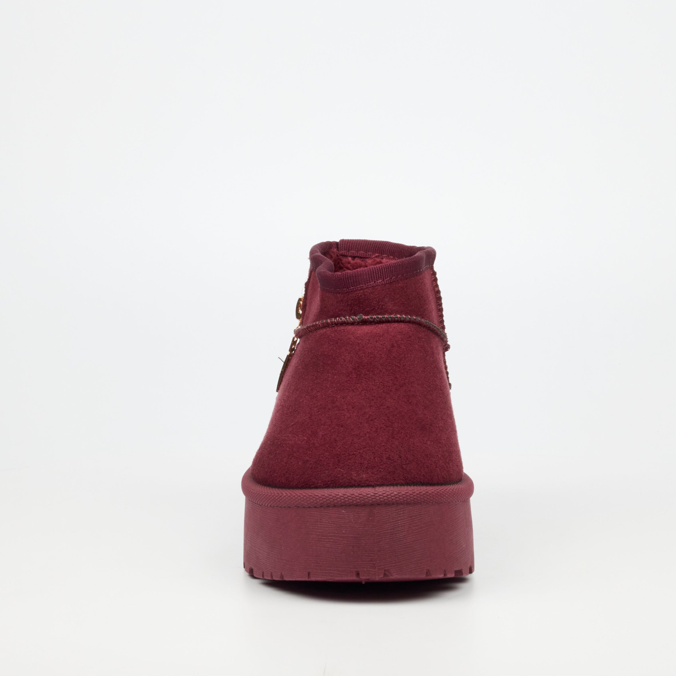 Miss Black Bae 9 Ankle Boot - Plum footwear Miss Black