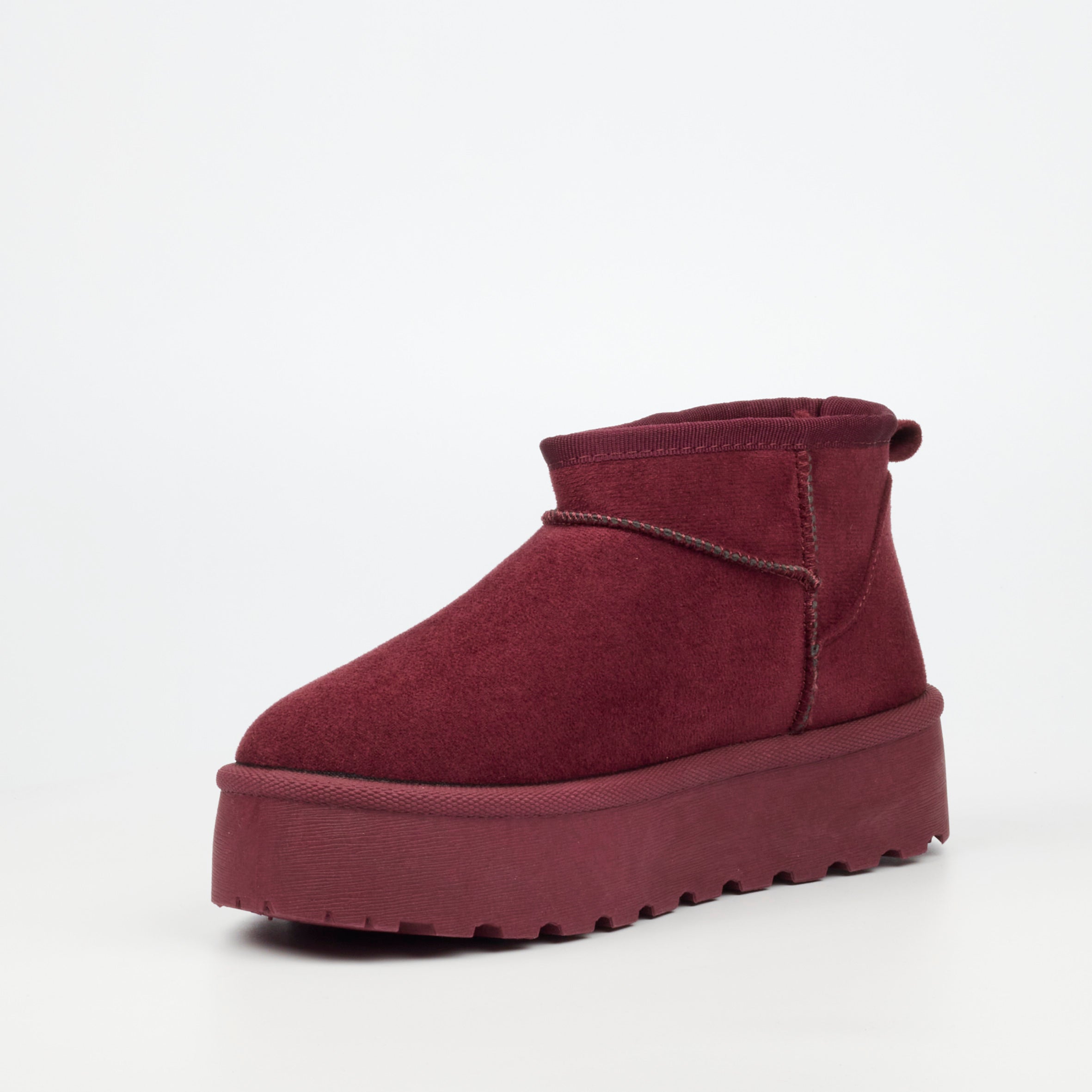 Miss Black Bae 9 Ankle Boot - Plum footwear Miss Black
