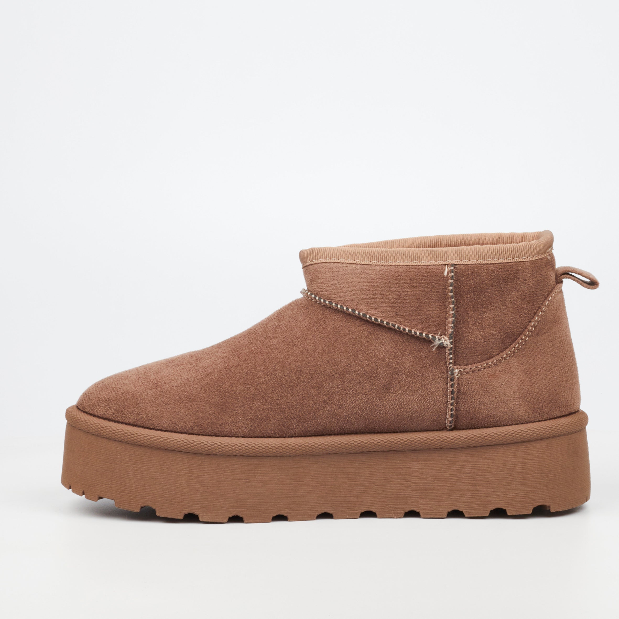 Miss Black Bae 9 Ankle Boot - Taupe footwear Miss Black