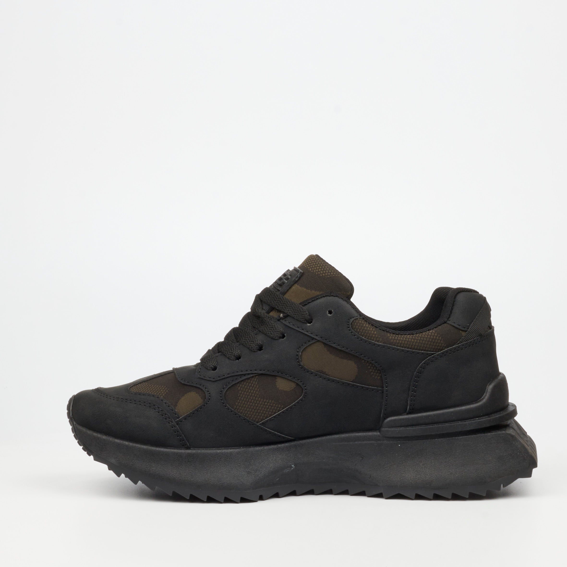 Urbanart Balance 1 Faux Nubuck Sneaker - Olive footwear UBRT