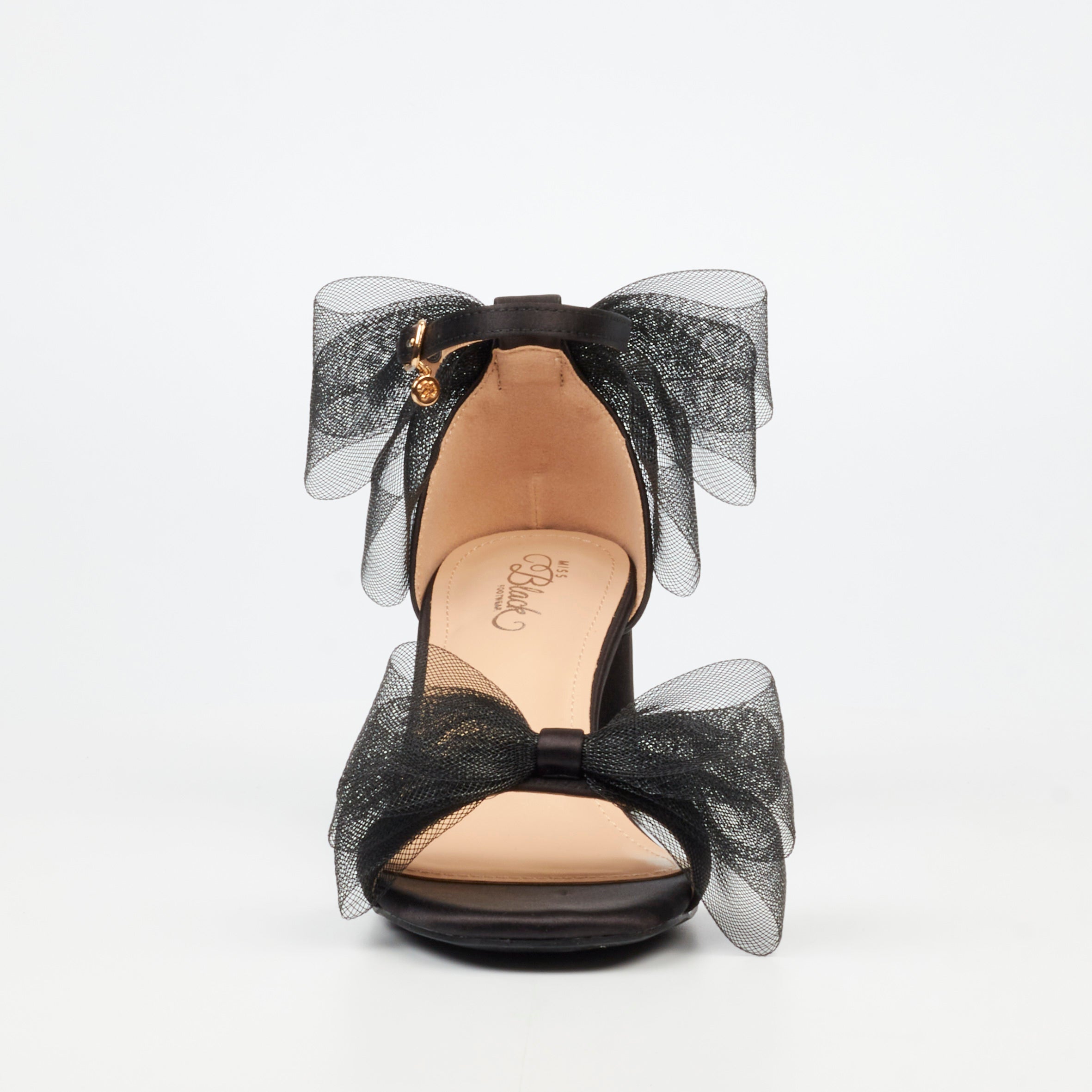 Miss Black Bardot 5 Heel - Black footwear Miss Black