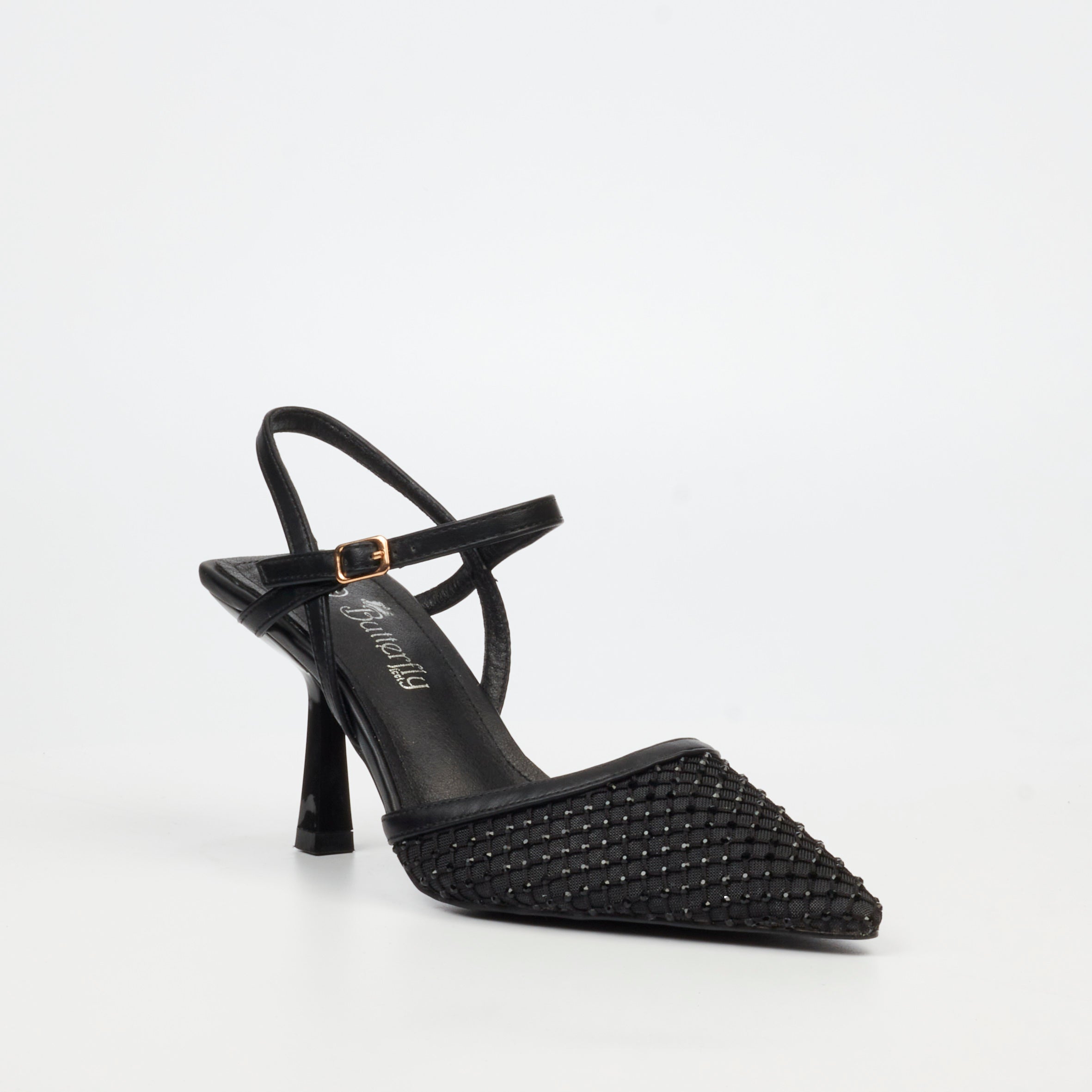 Butterfly Feet Catrina 1 Heel - Black footwear Butterfly Feet
