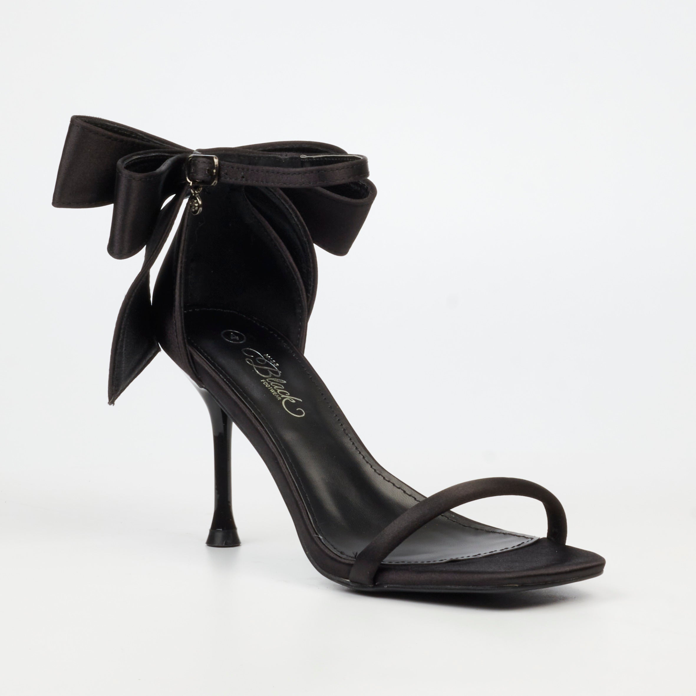 MIss Black Chanel 1 Heel - Black footwear Miss Black