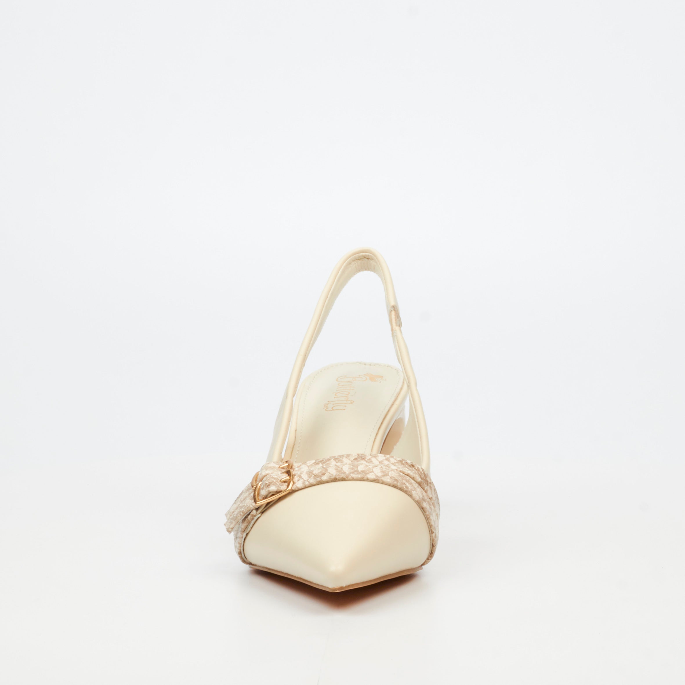 Butterfly Feet Chrystie 1 Heel - Beige footwear Butterfly Feet