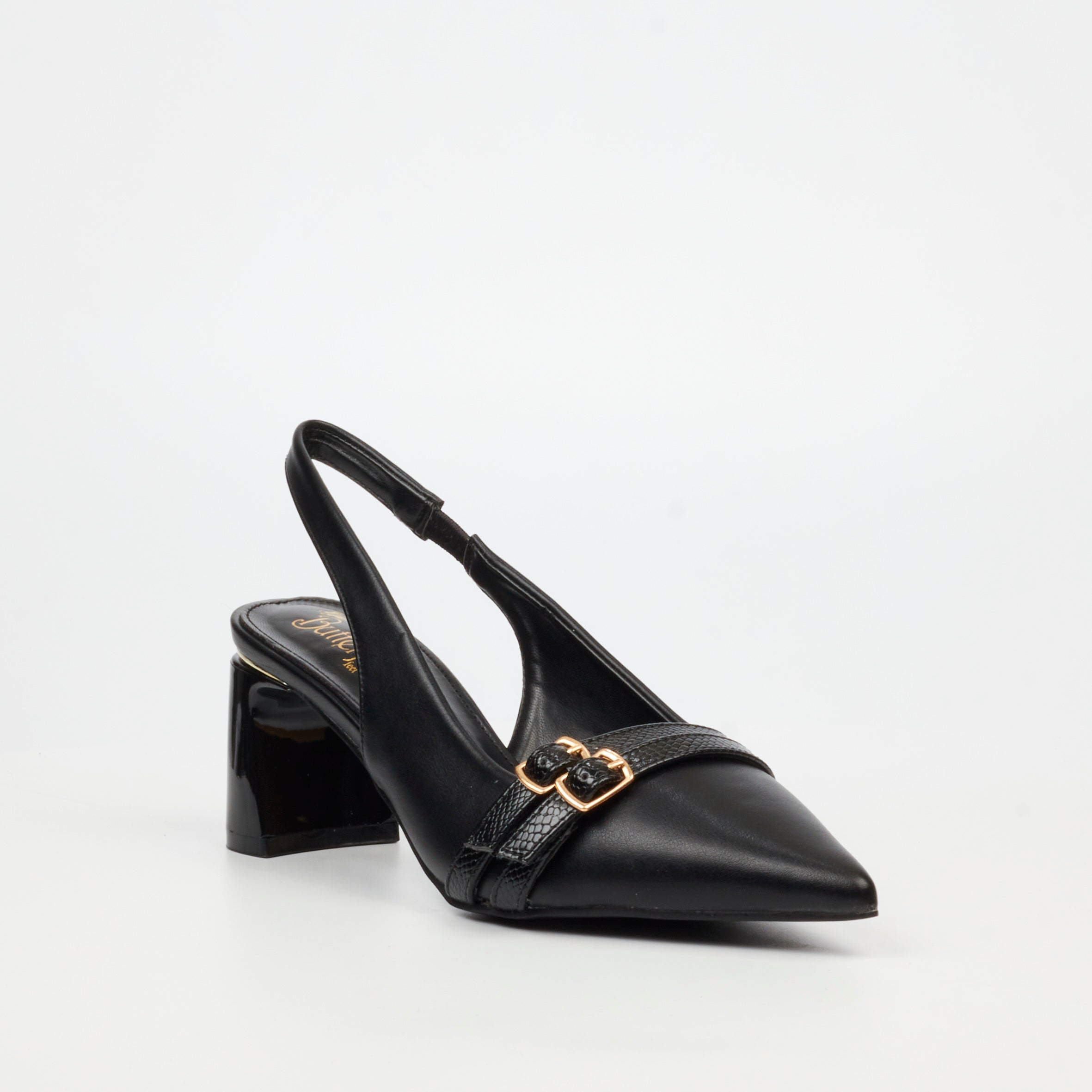 Butterfly Feet Chrystie 1 Heel - Black footwear Butterfly Feet