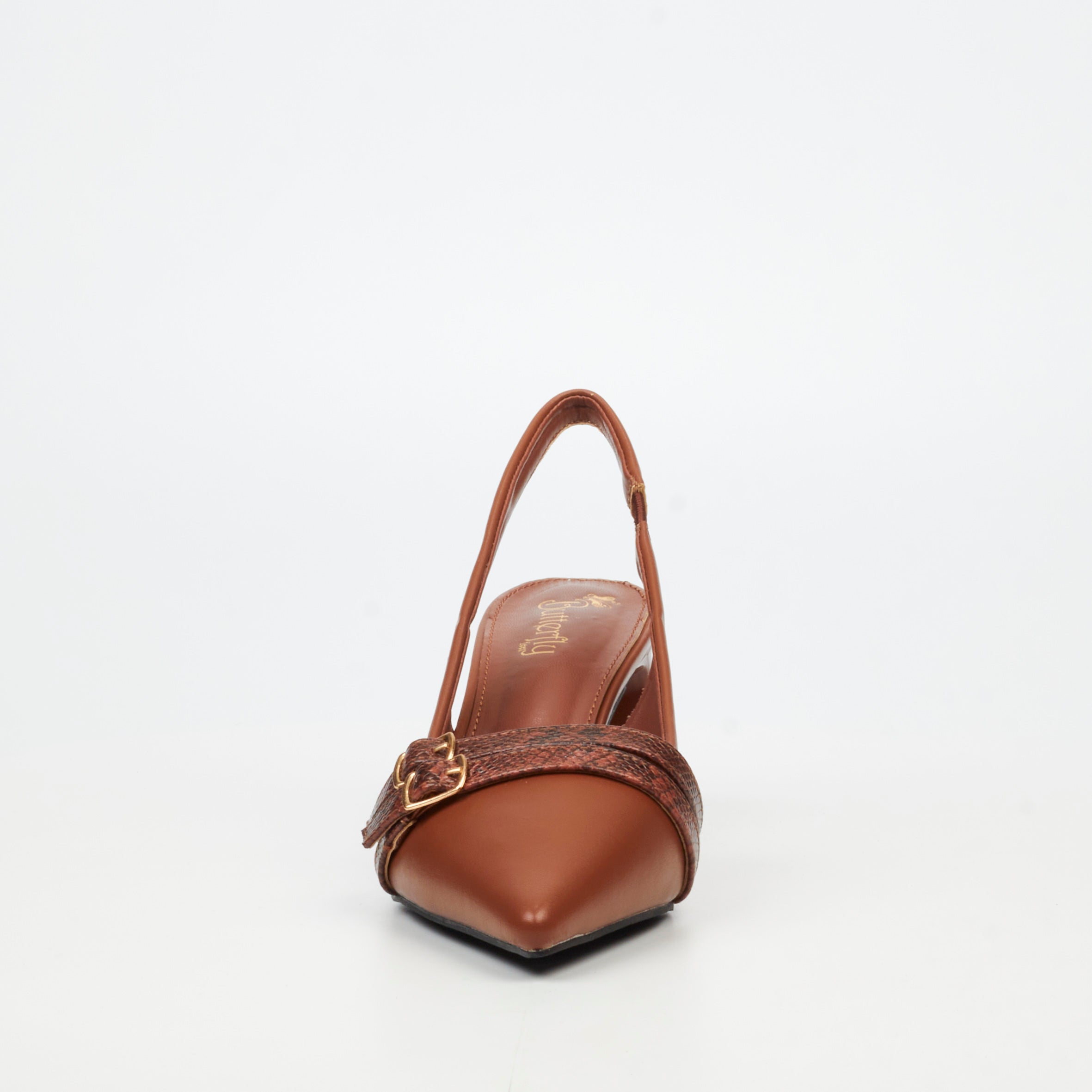 Butterfly Feet Chrystie 1 Heel - Chocolate footwear Butterfly Feet