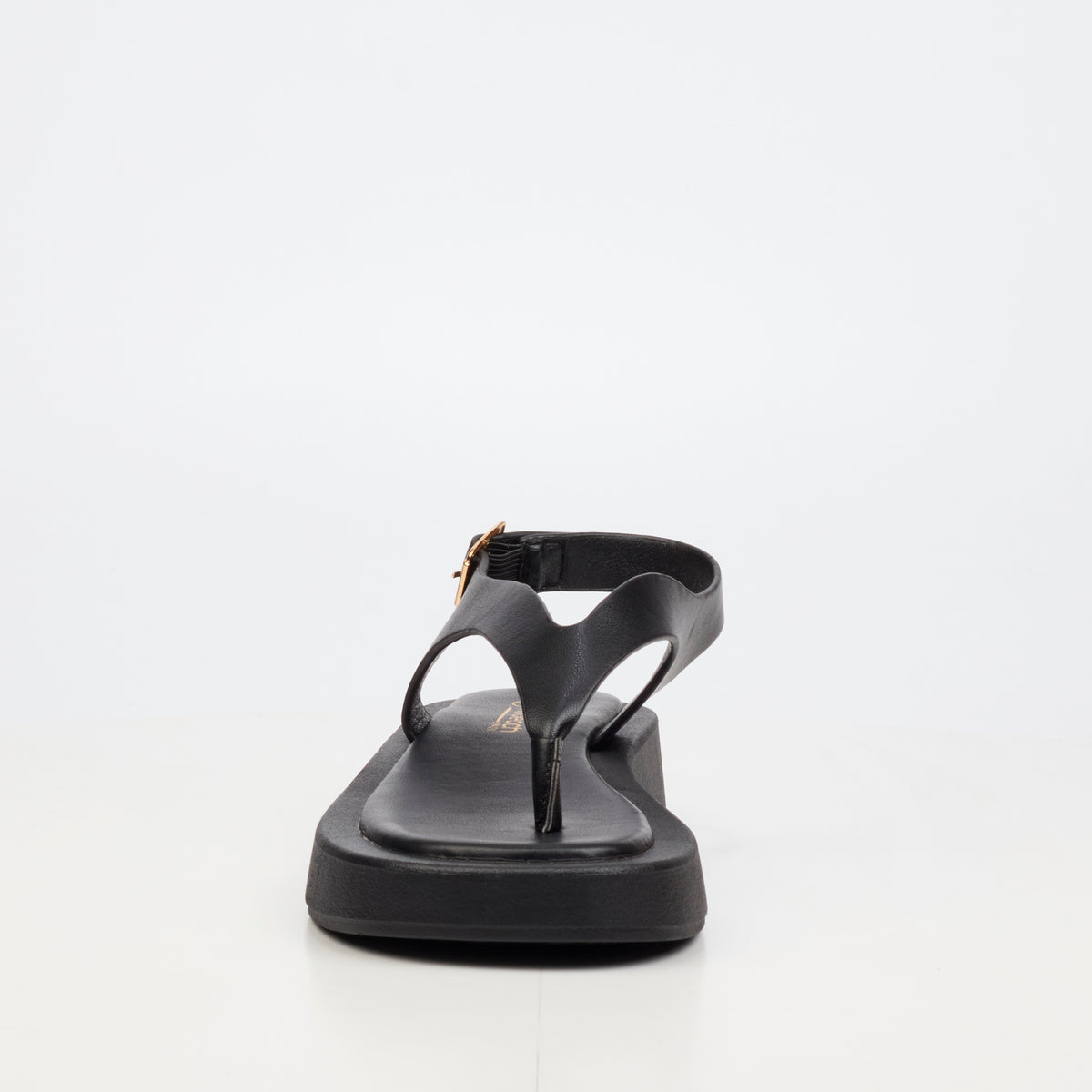Viabeach Coconut 13 Flat Sandal - Black footwear Viabeach