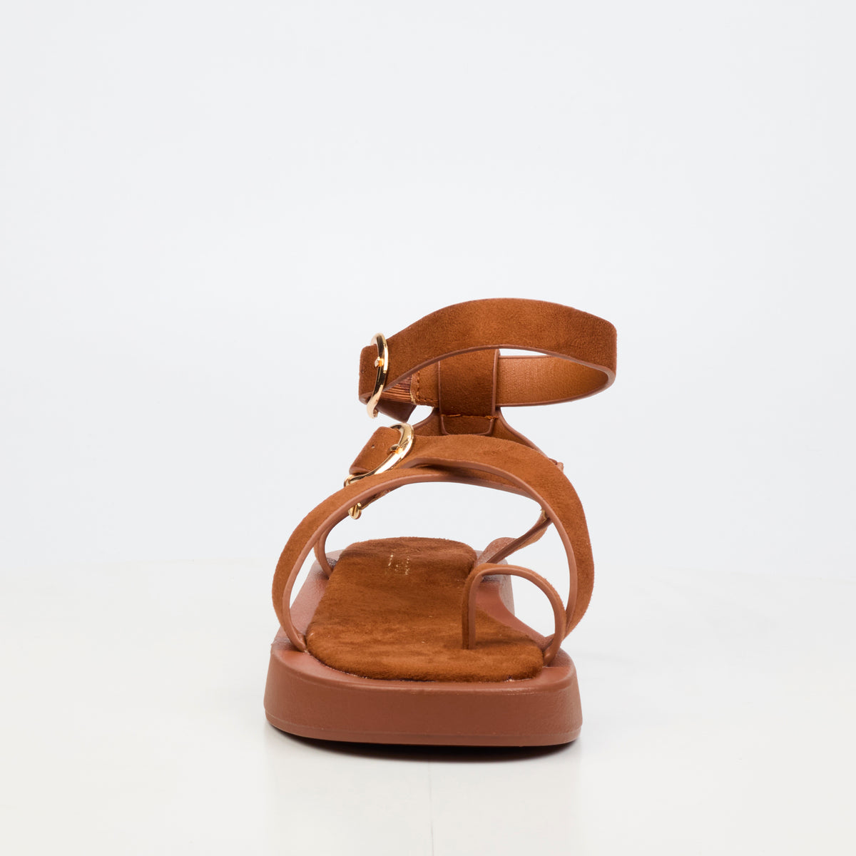 Viabeach Coconut 15 Flat Sandal - Tan footwear Viabeach