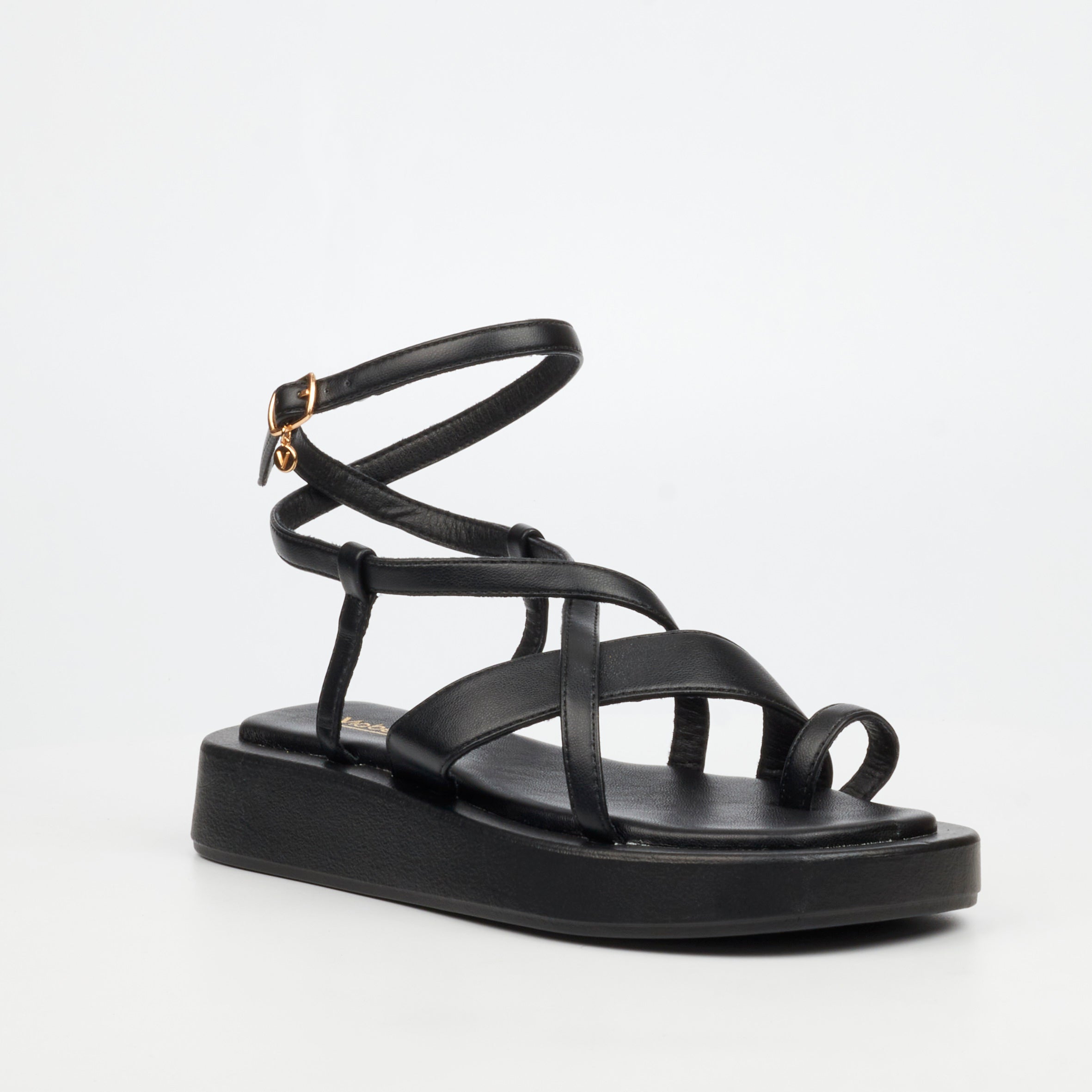 Viabeach Coconut 21 Sandal - Black footwear Viabeach