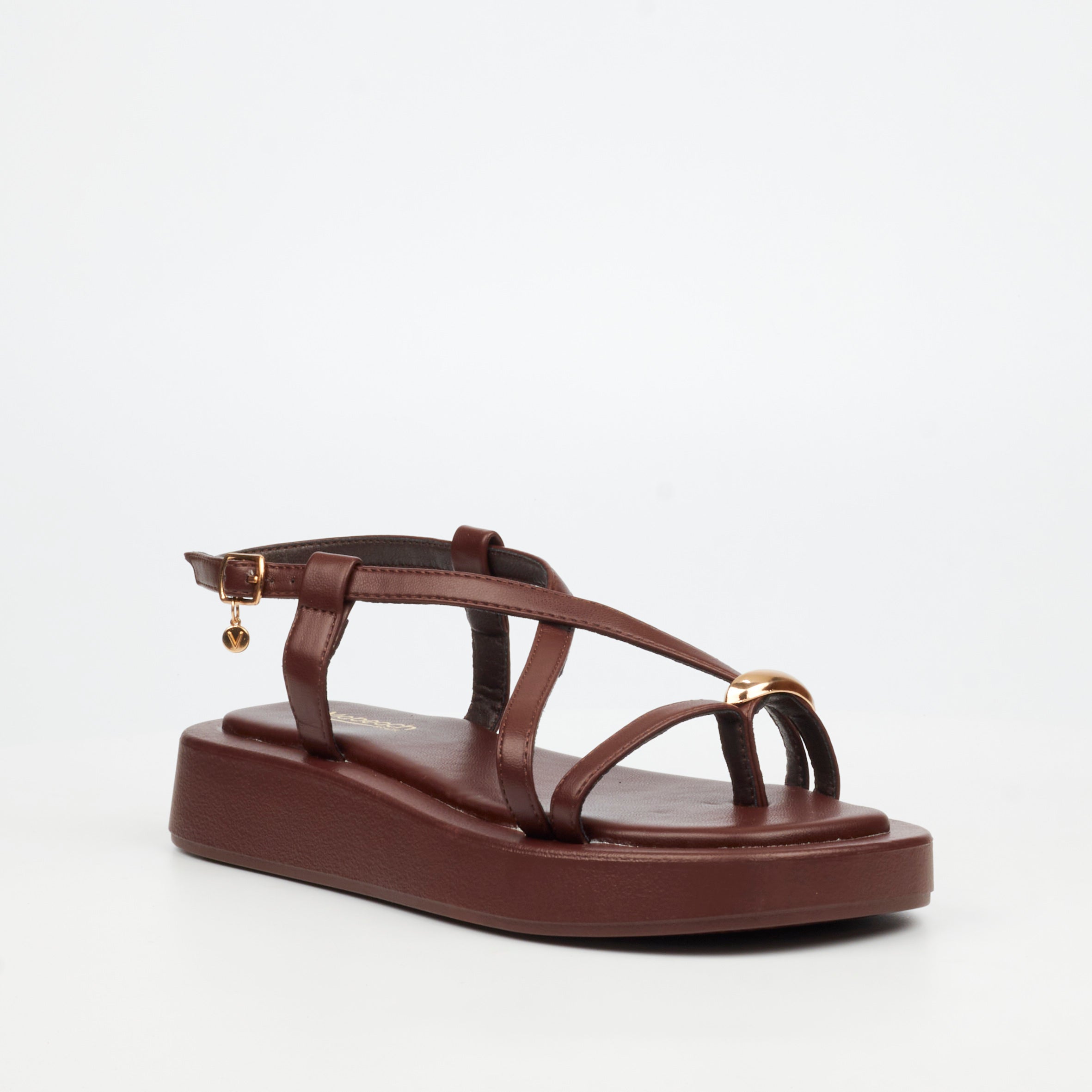 Viabeach Coconut 23 Sandal - Chocolate footwear Viabeach