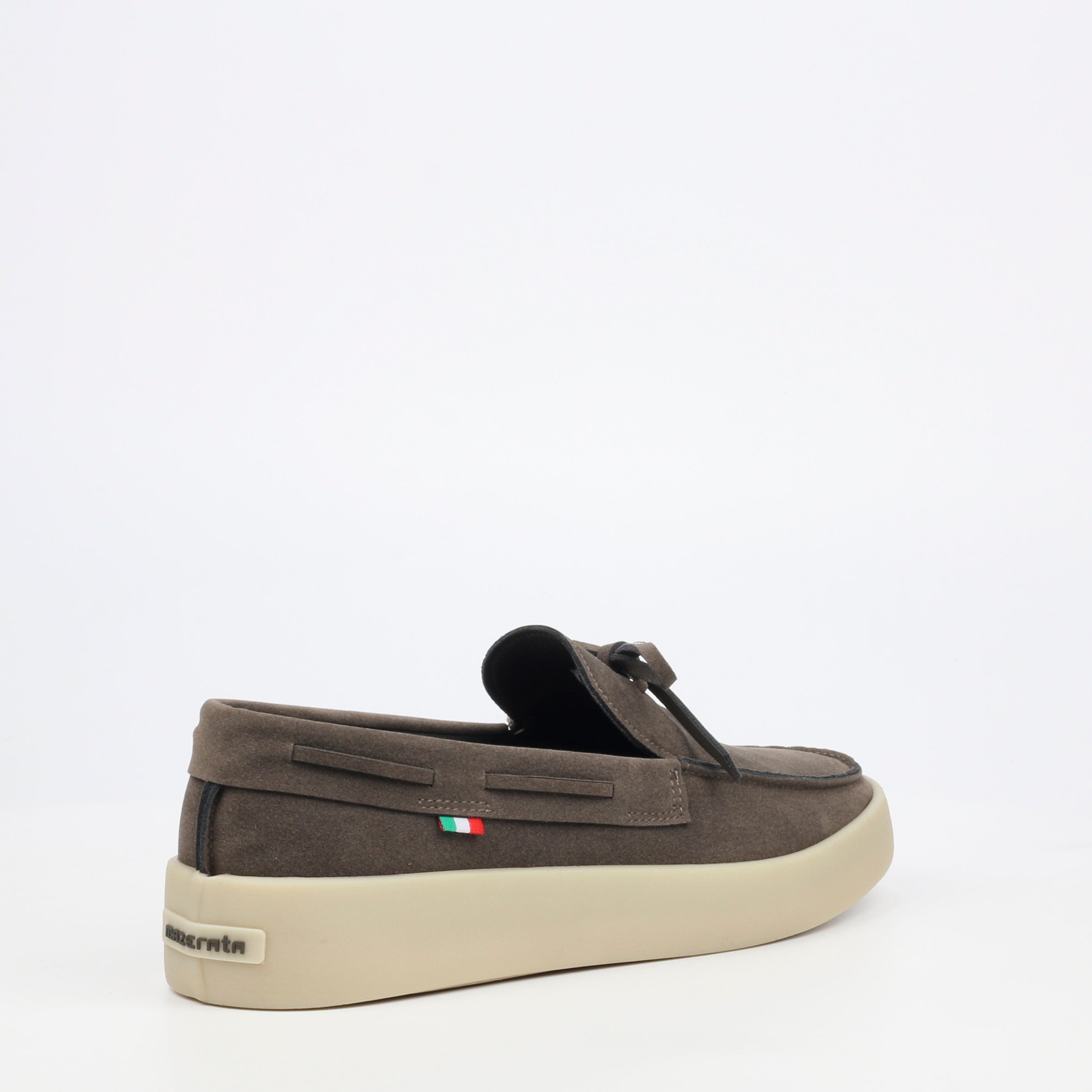 Mazerata Comando 4 Faus Suede Shoe - Charcoal footwear Mazerata