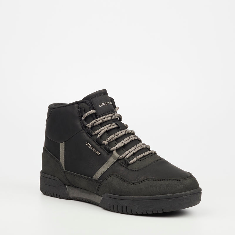 Urbanart Conti 11 Faux nubuck Sneaker - Black footwear Urbanart   