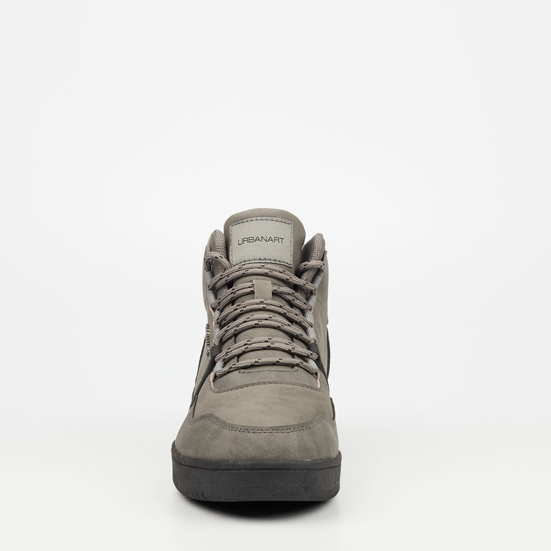 Urbanart Conti 11 Faux Nubuck Sneaker - Grey footwear Urbanart   