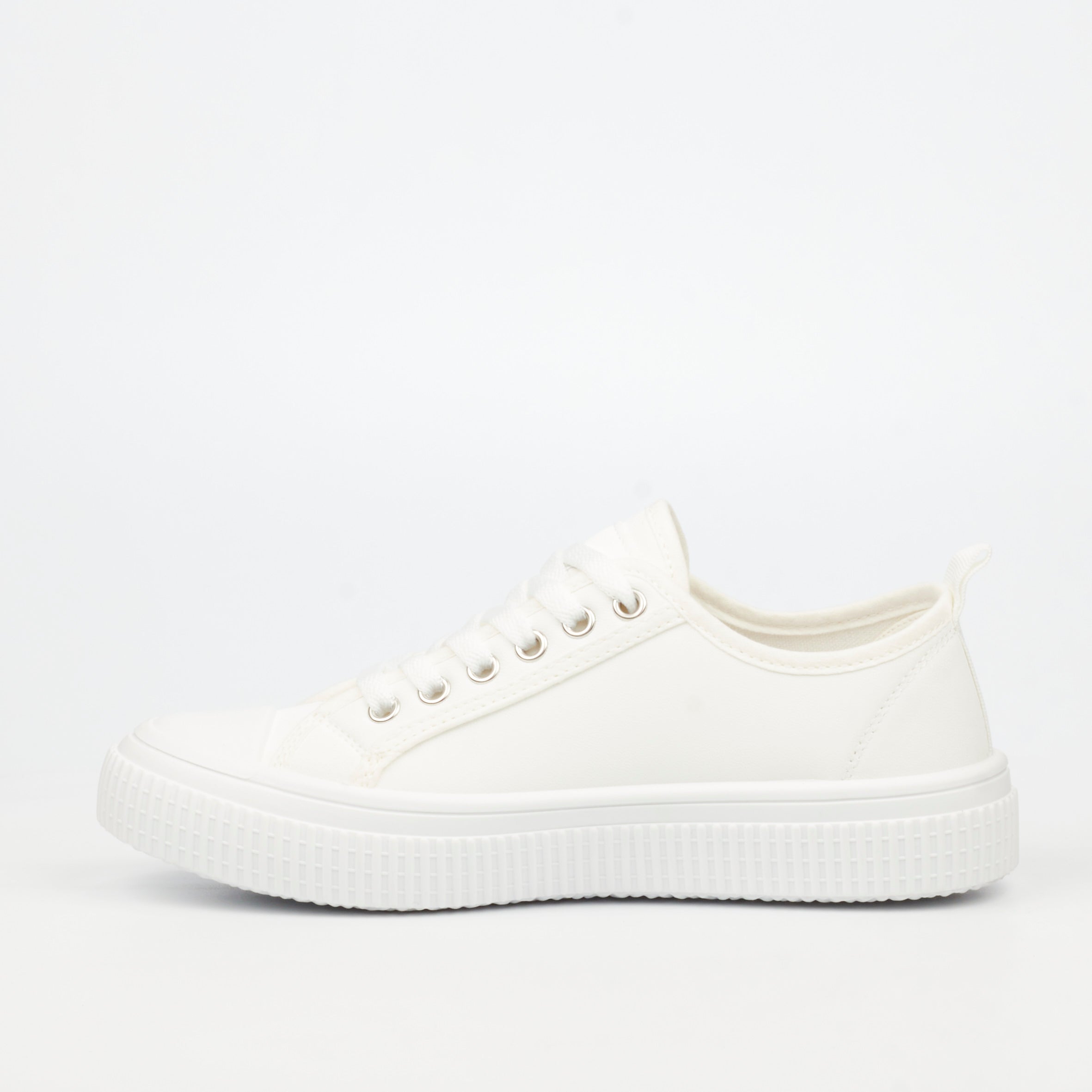 Miss Black Cortado 1 Sneaker - White footwear Miss Black