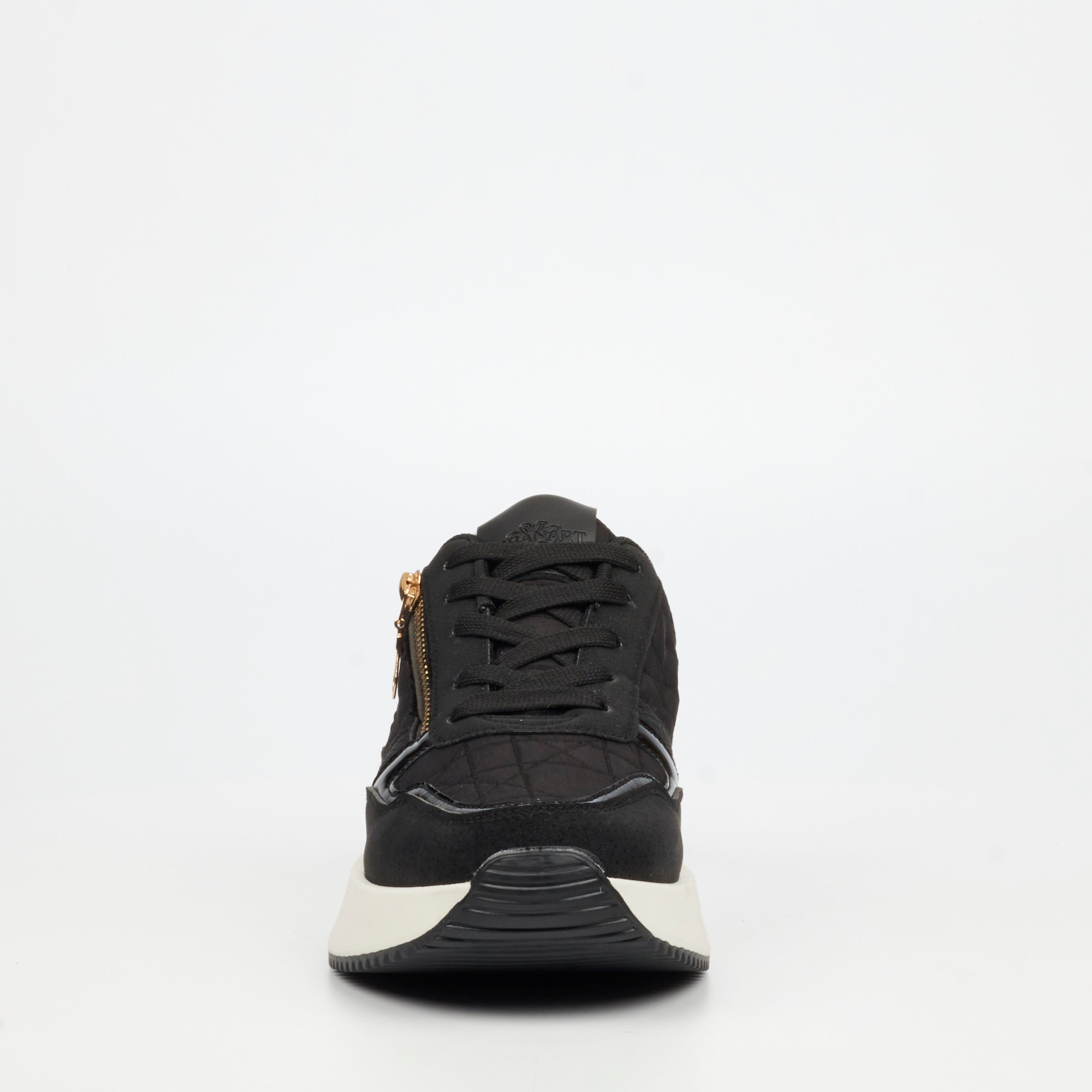 Urbanart Cosmos 1 Canvas / Faux Nubuck Sneaker - Black(ladies) footwear UBRT