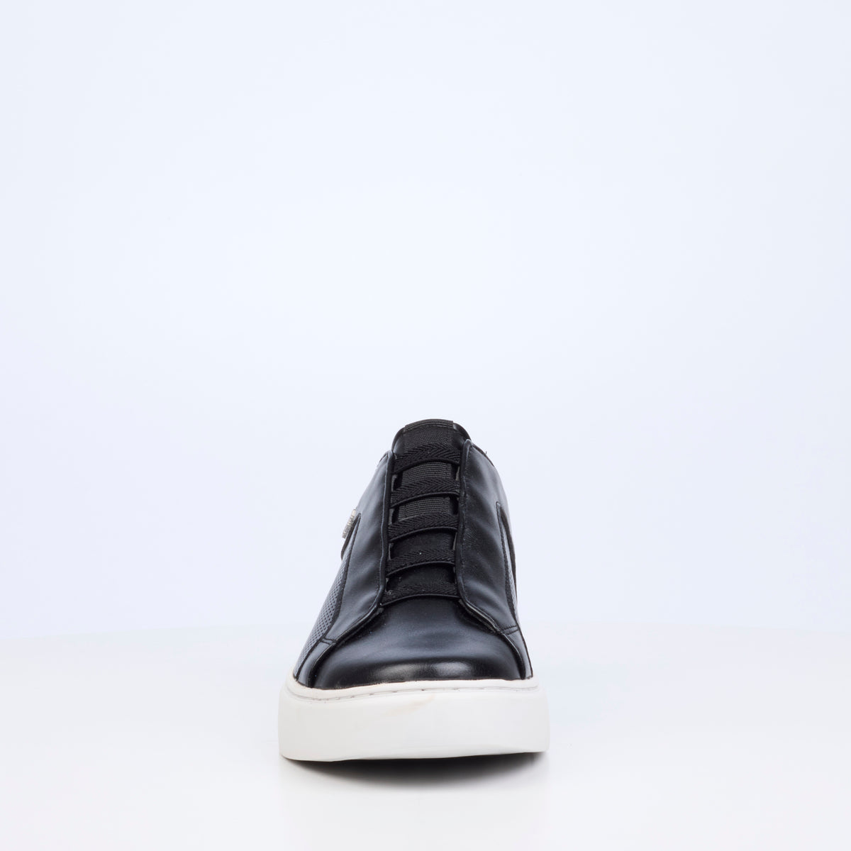 Mazerata Craig 3 Faux Wax Shoe - Black footwear Mazerata