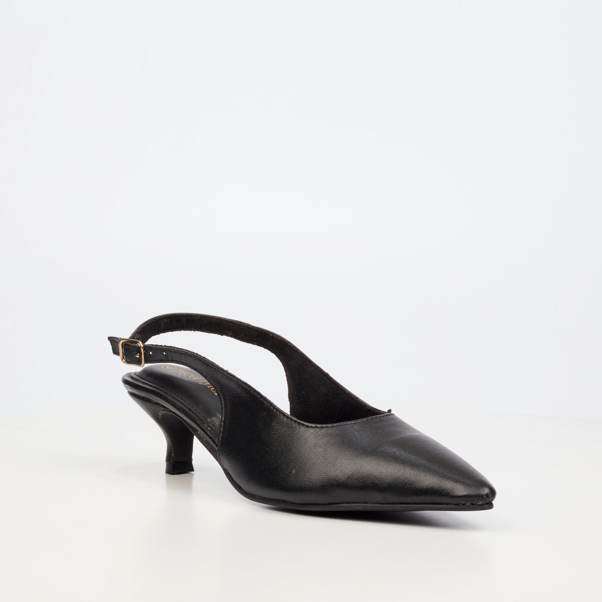 Nicci Tyler Cristina 1 Low Heel - Black footwear Nicci Tyler