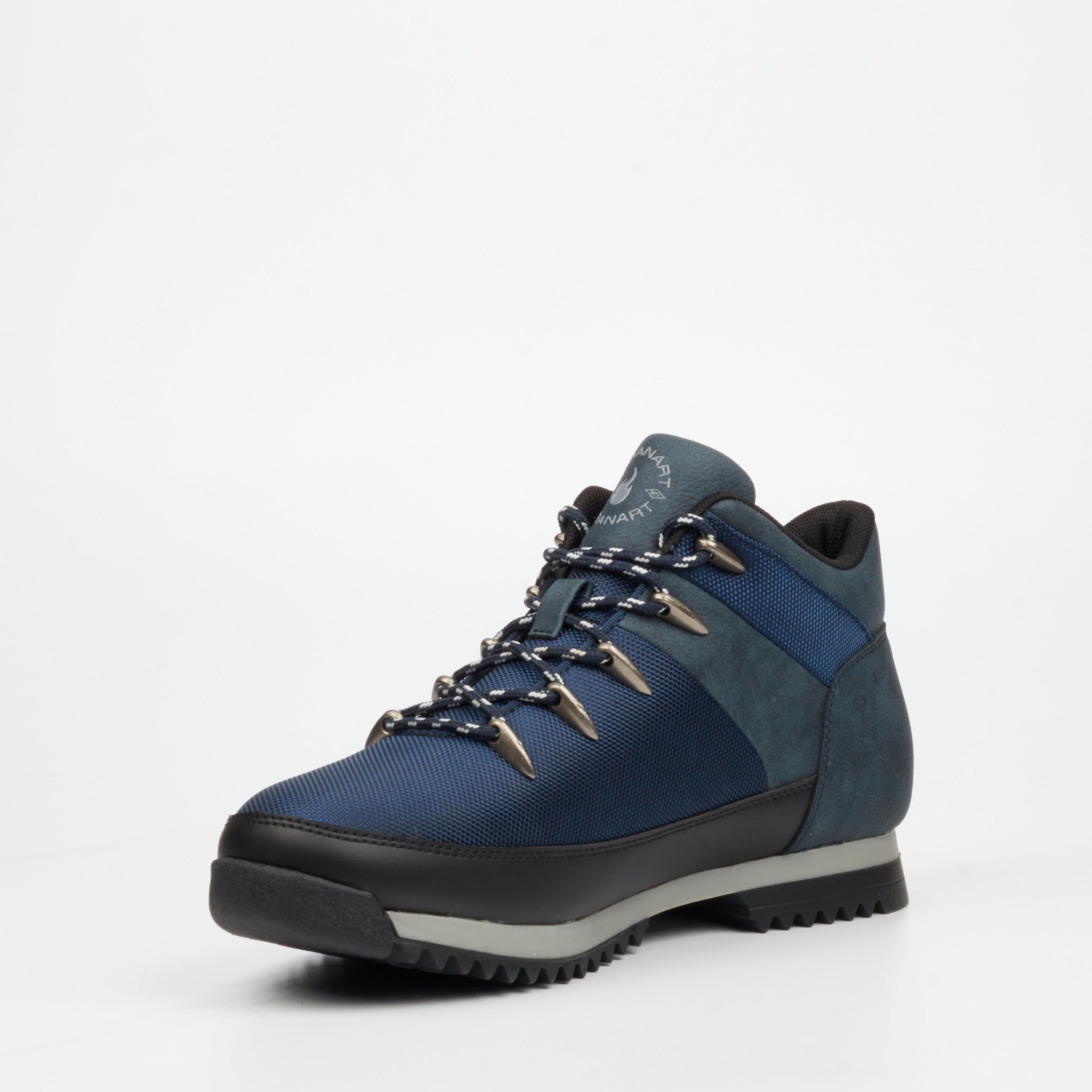 Urbanart Crocco 32 Nylon / Faux Nubuck Ankle Boots - Navy footwear Urbanart