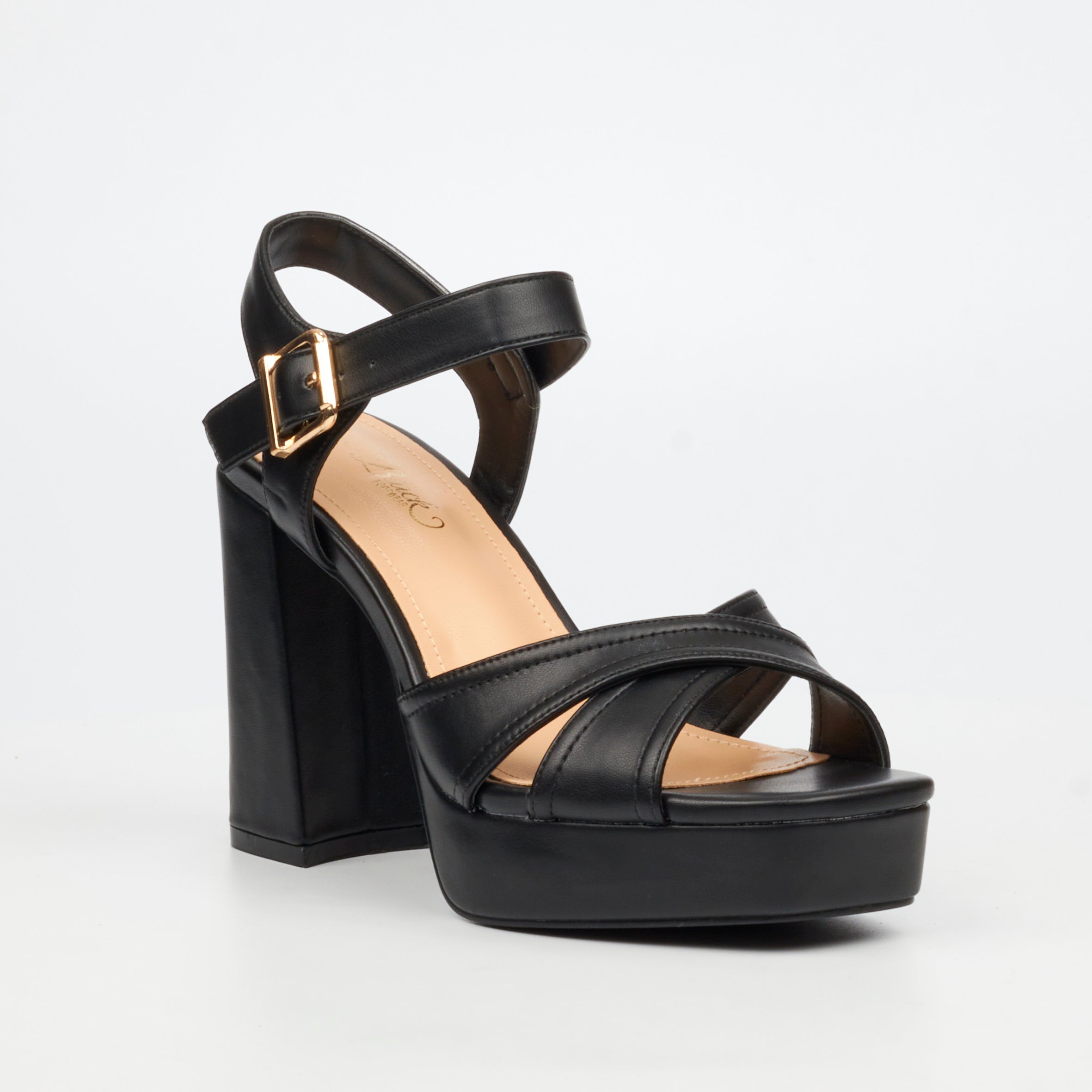 Miss Black Danielle 1 Heel - Black footwear Miss Black