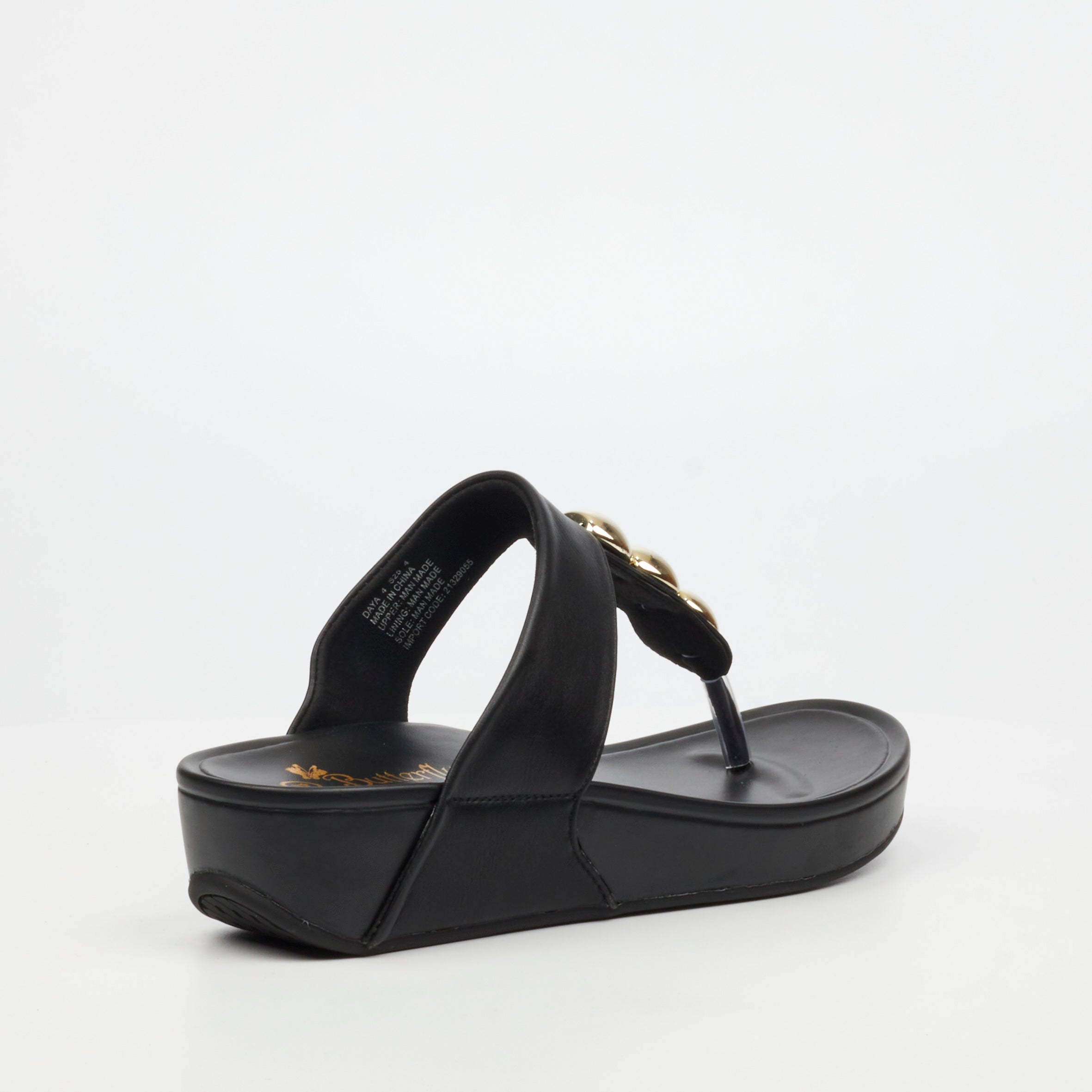 Butterfly Feet Daya 4 Shoe - Black footwear Butterfly Feet