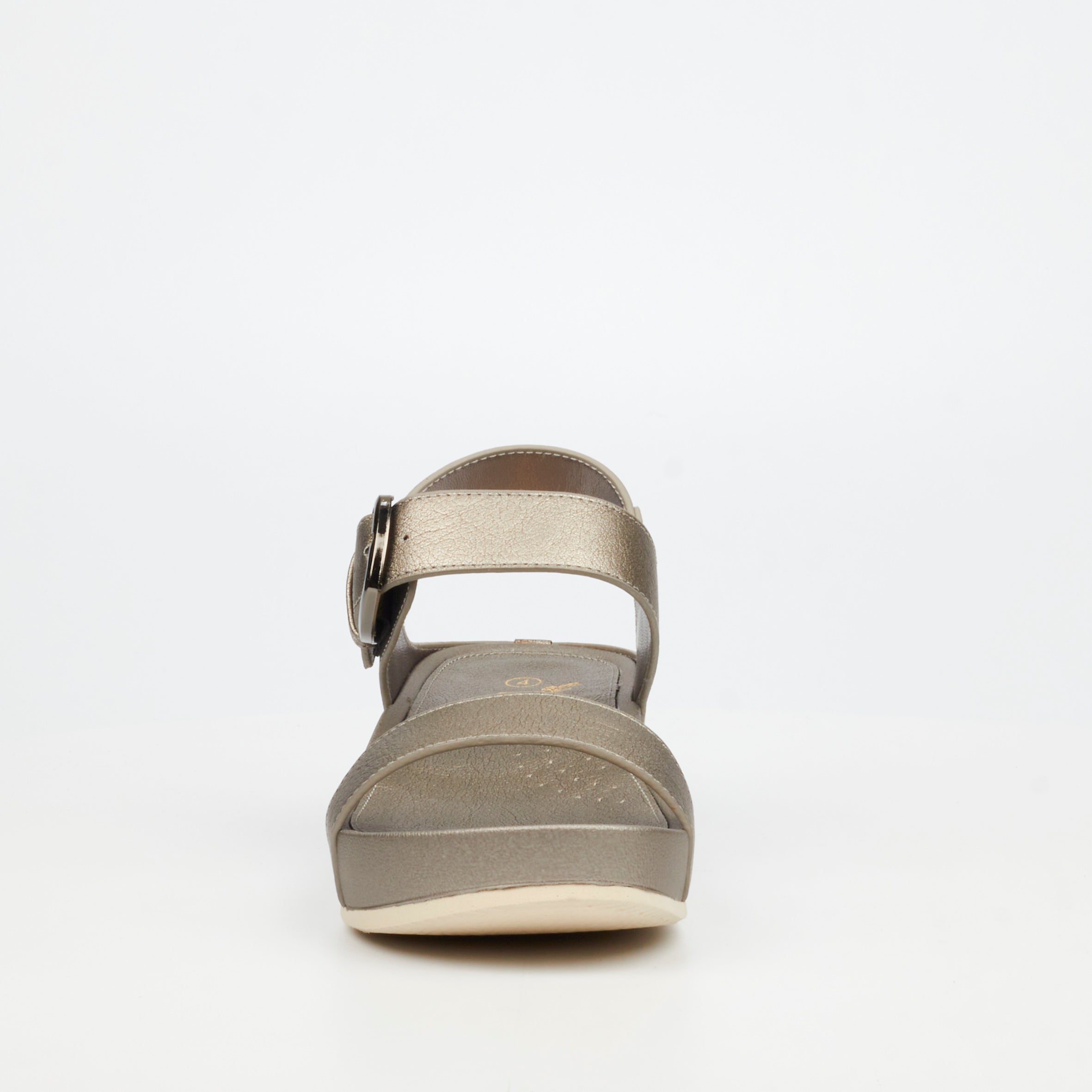Butterfly Feet Delia 16 Wedge - Pewter footwear Butterfly Feet