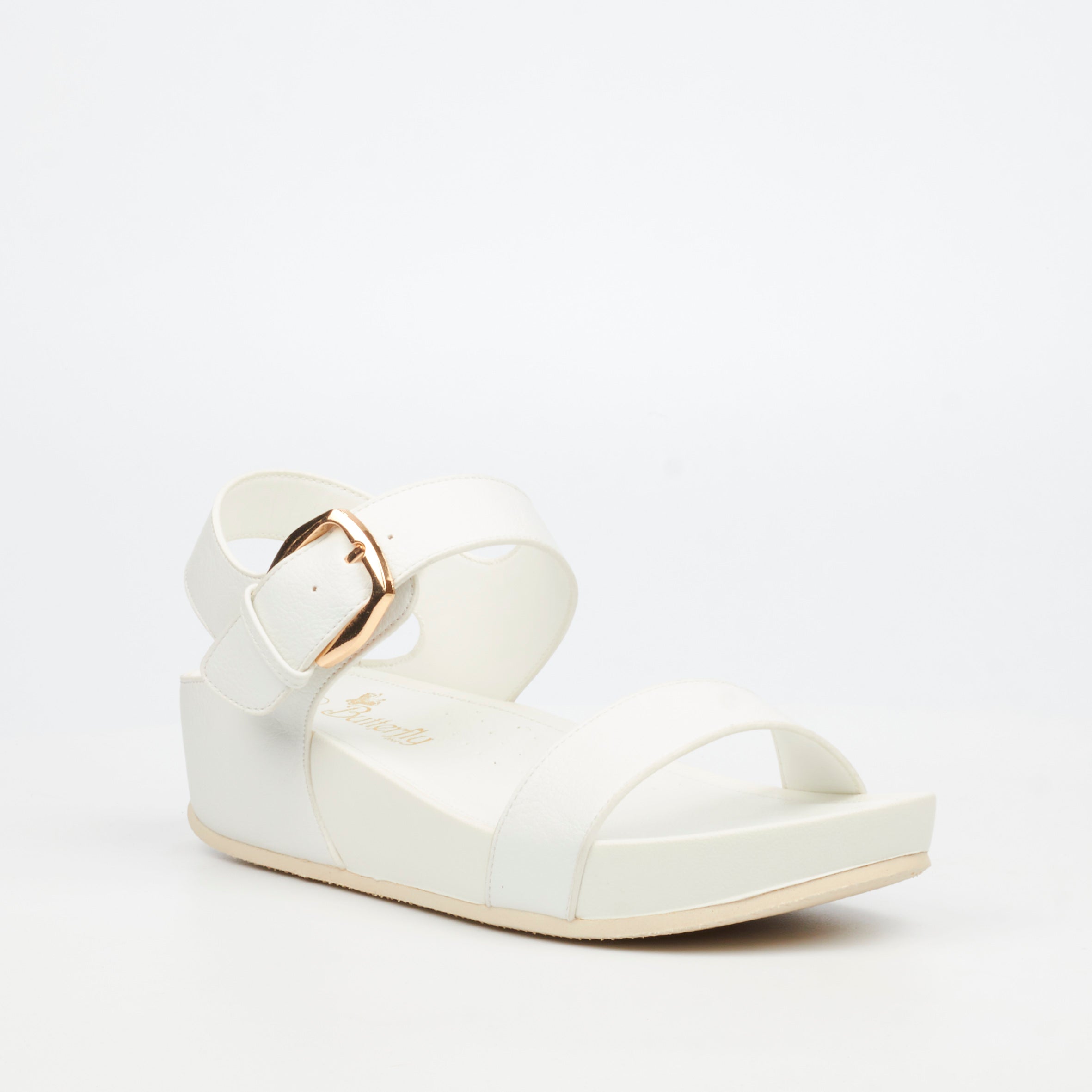Butterfly Feet Delia 16 Wedge - White footwear Butterfly Feet