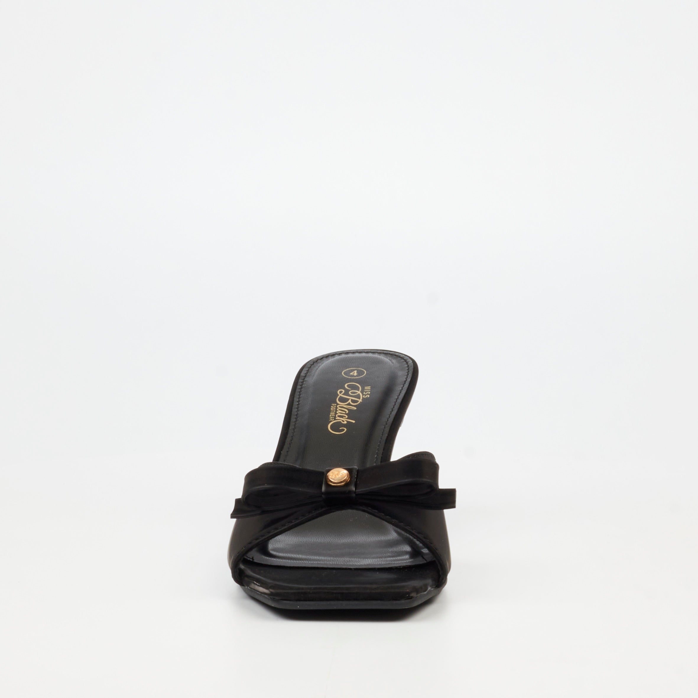 MIss Black Eldora 1 Heel - Black footwear Miss Black