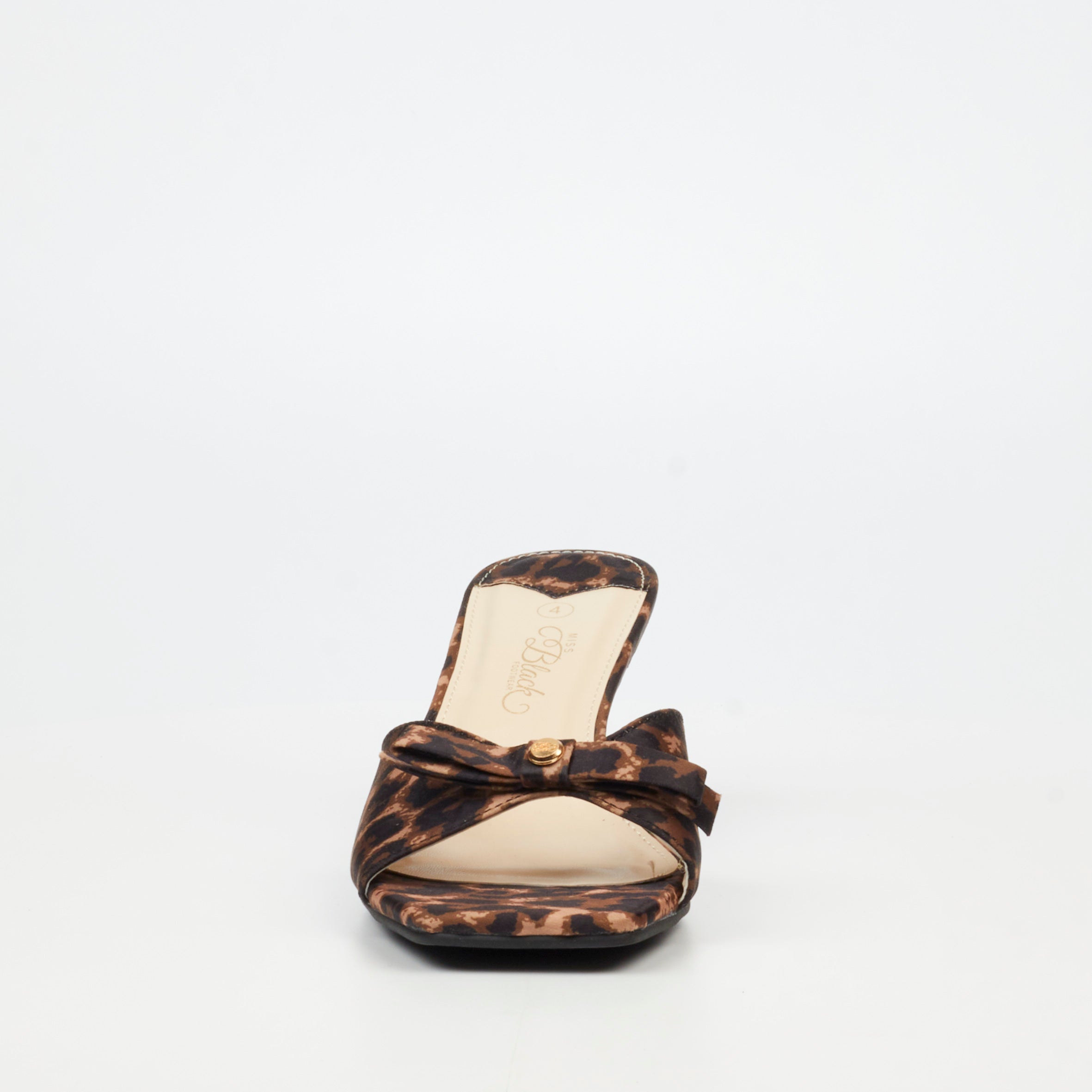 Miss Black Eldora 1 Heel - Leopard footwear Miss Black