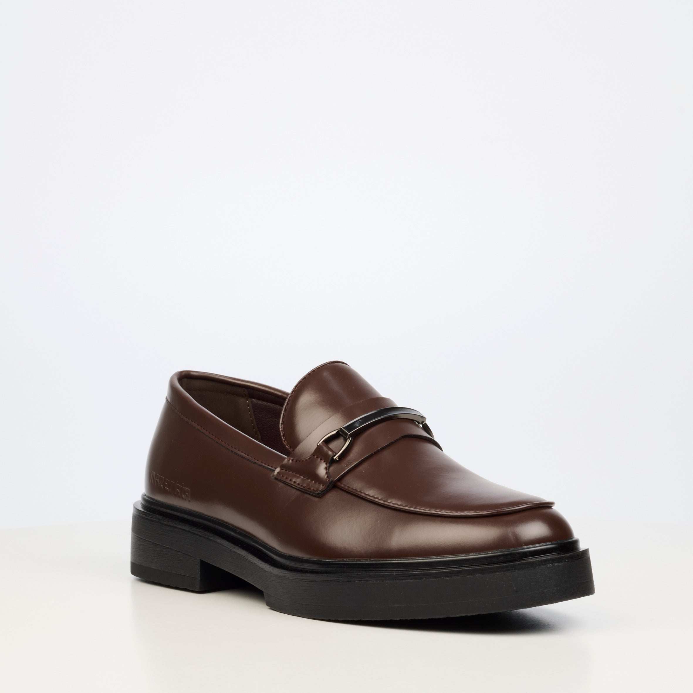 Mazerta Elia 17 Faux Wax Shoe - Chocolate