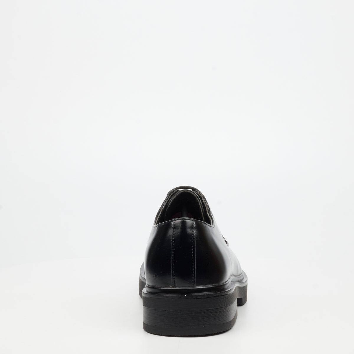 Mazerata Elia 1 Faux Wax Shoe - Black footwear Mazerata