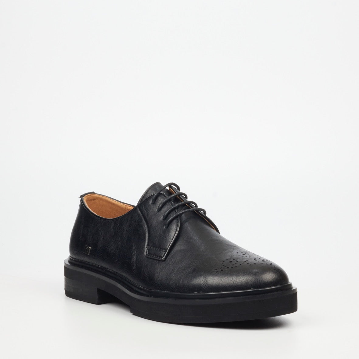 Mazerata Elia 4 Leather Shoe - Black footwear Mazerata