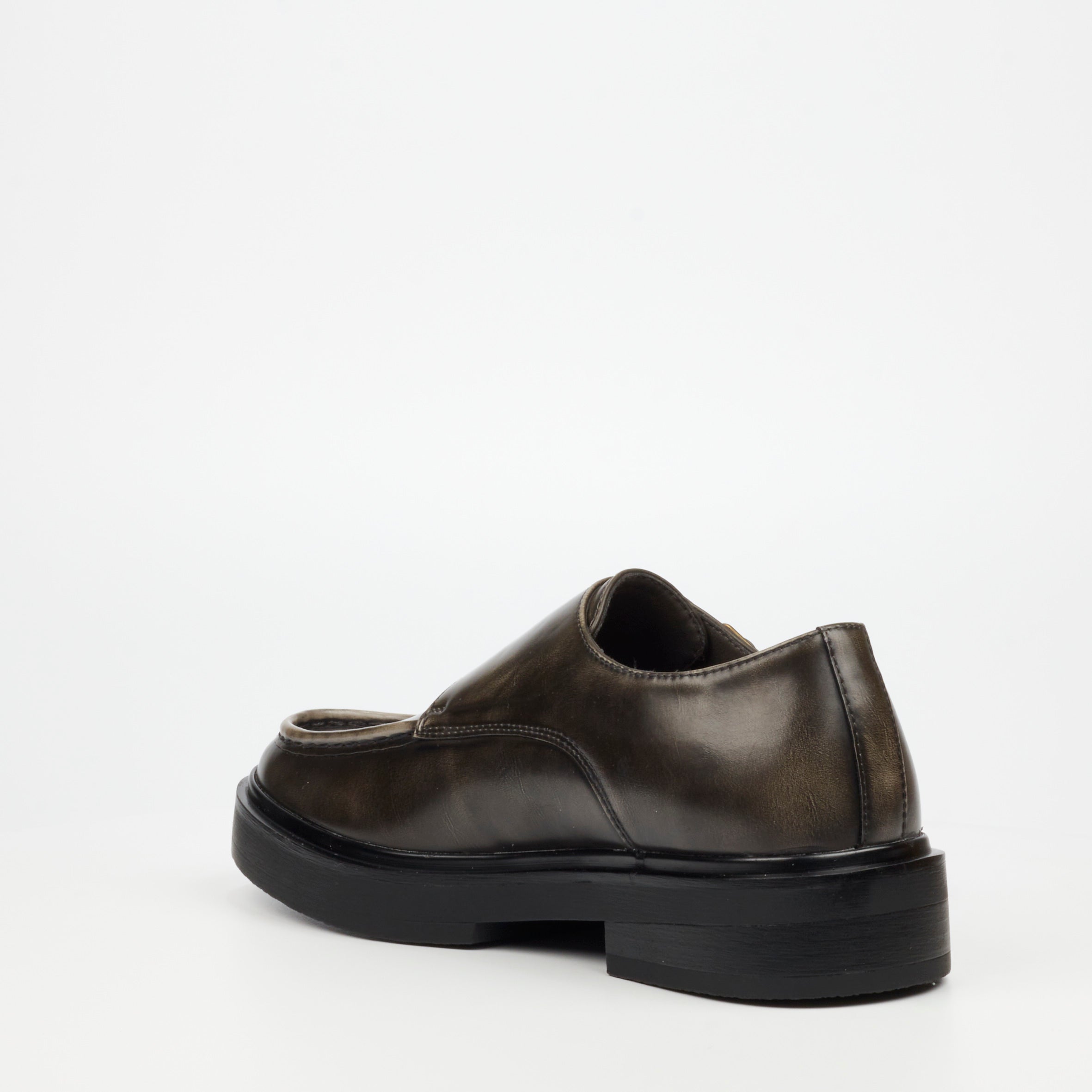 Mazerata Elia 7 Faux Wax Shoe - Grey footwear Mazerata