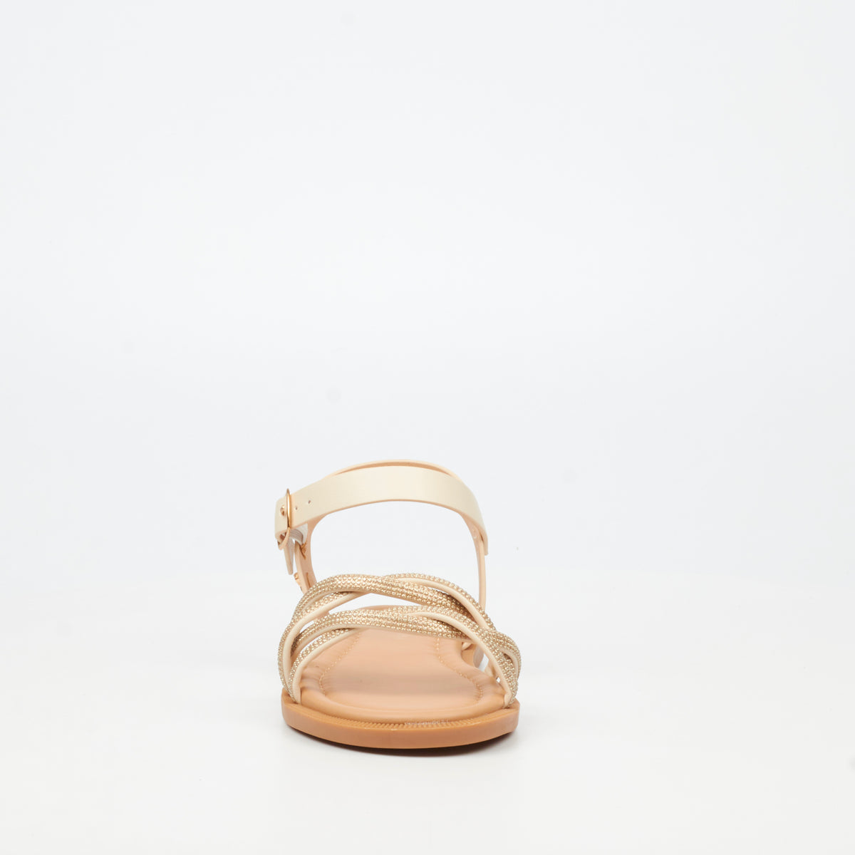 Flutterby Ella 1 Sandal - Beige (Youth) footwear Flutterby