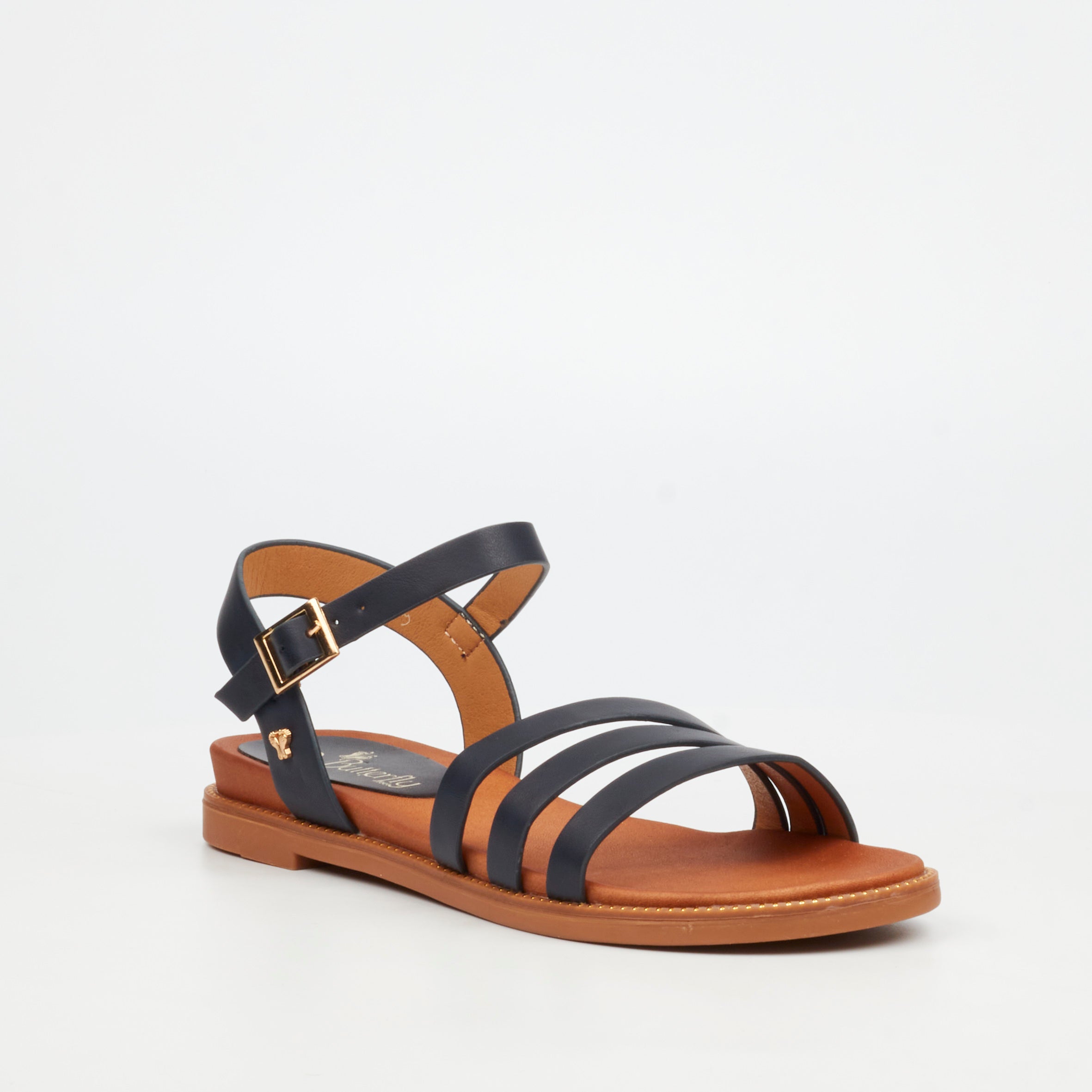 Butterfly Feet Ellie 11 Sandal - Navy footwear Butterfly Feet