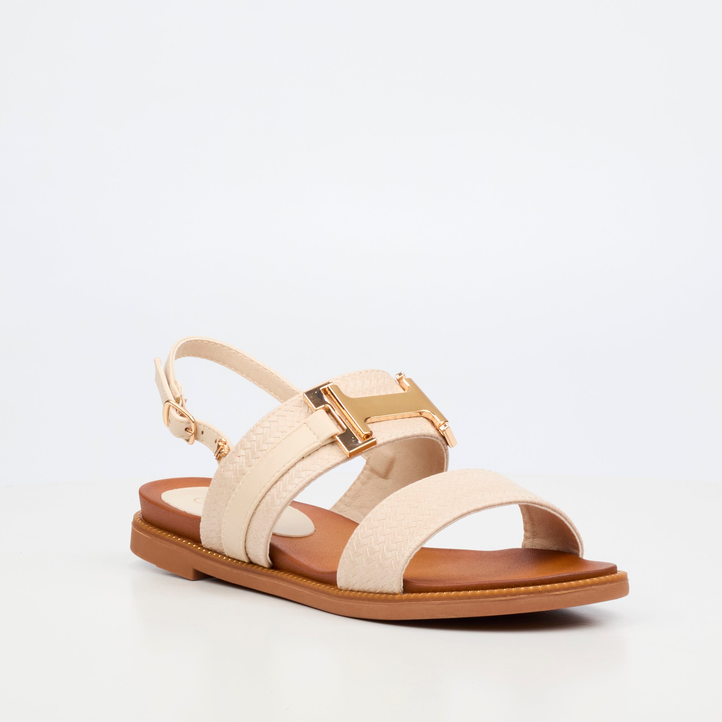 Butterfly Feet Ellie 14 Sandal - Bone footwear Butterfly Feet
