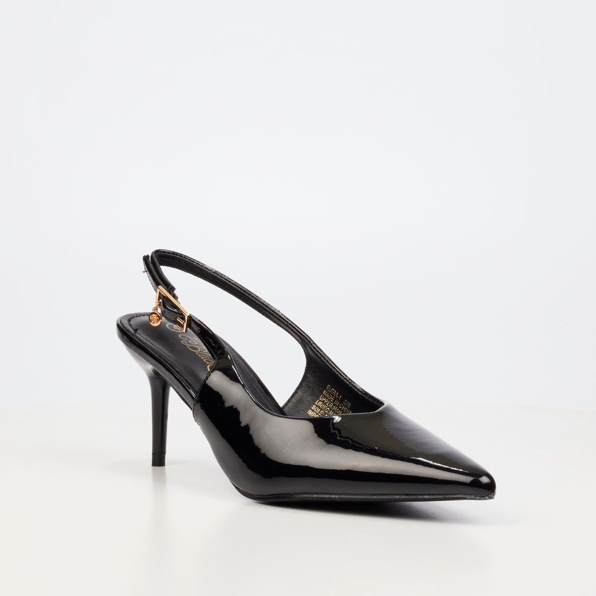 Miss Black Elvera 1 Low Court - Black footwear Miss Black