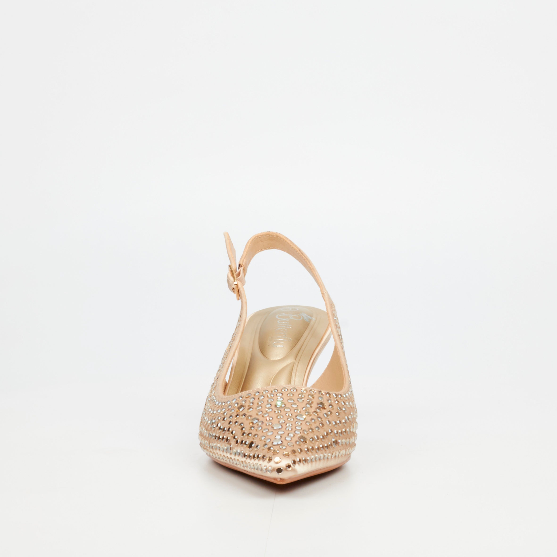 Butterfly Feet Estella 1 Heel - Champagne footwear Butterfly Feet
