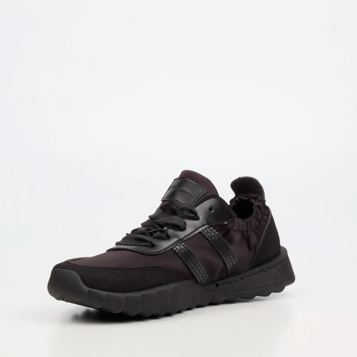 Urbanart Freesia 1 Satin Sneaker - Black (Ladies) footwear UBRT