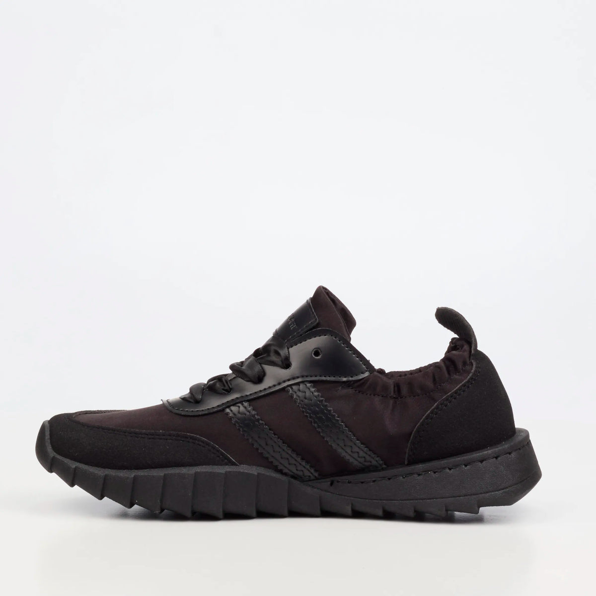 Urbanart Freesia 1 Satin Sneaker - Black (Ladies) footwear UBRT