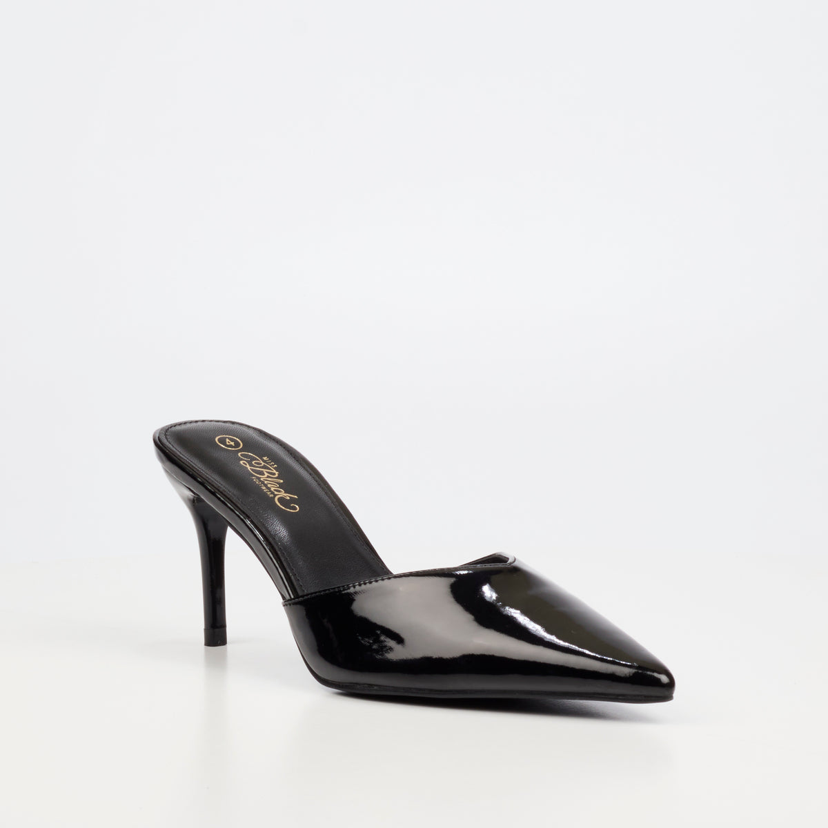Miss Black Gallery 11 Court - Black footwear Miss Black