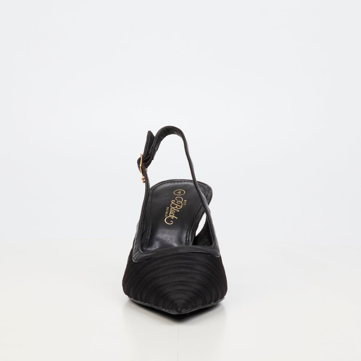Miss Black Gallery 7 Court - Black footwear Miss Black